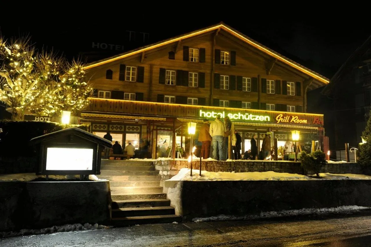 Facade/entrance in Hotel Schützen Lauterbrunnen