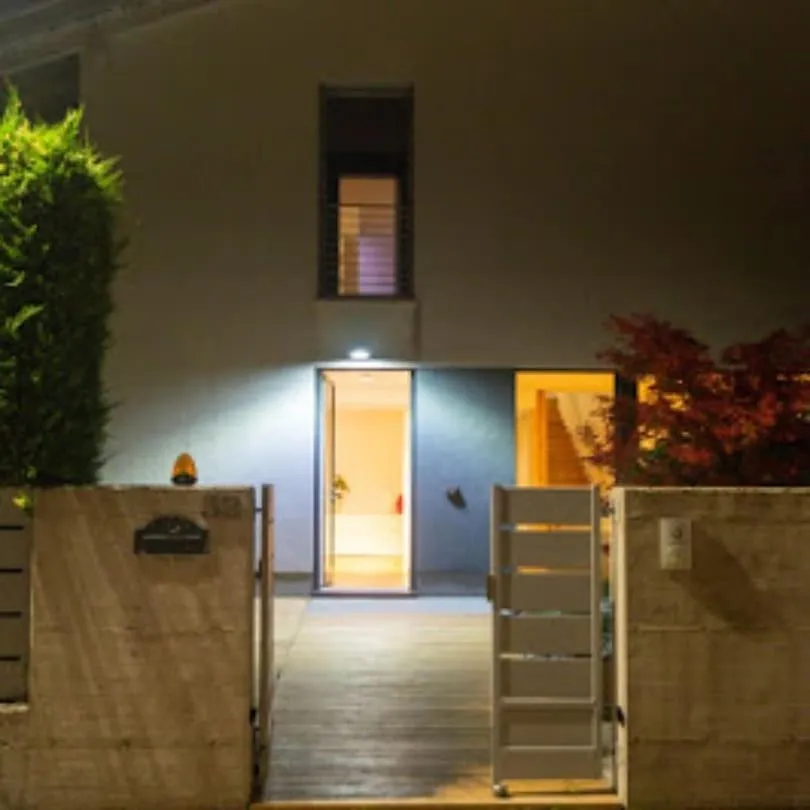 Property building in Wooden house