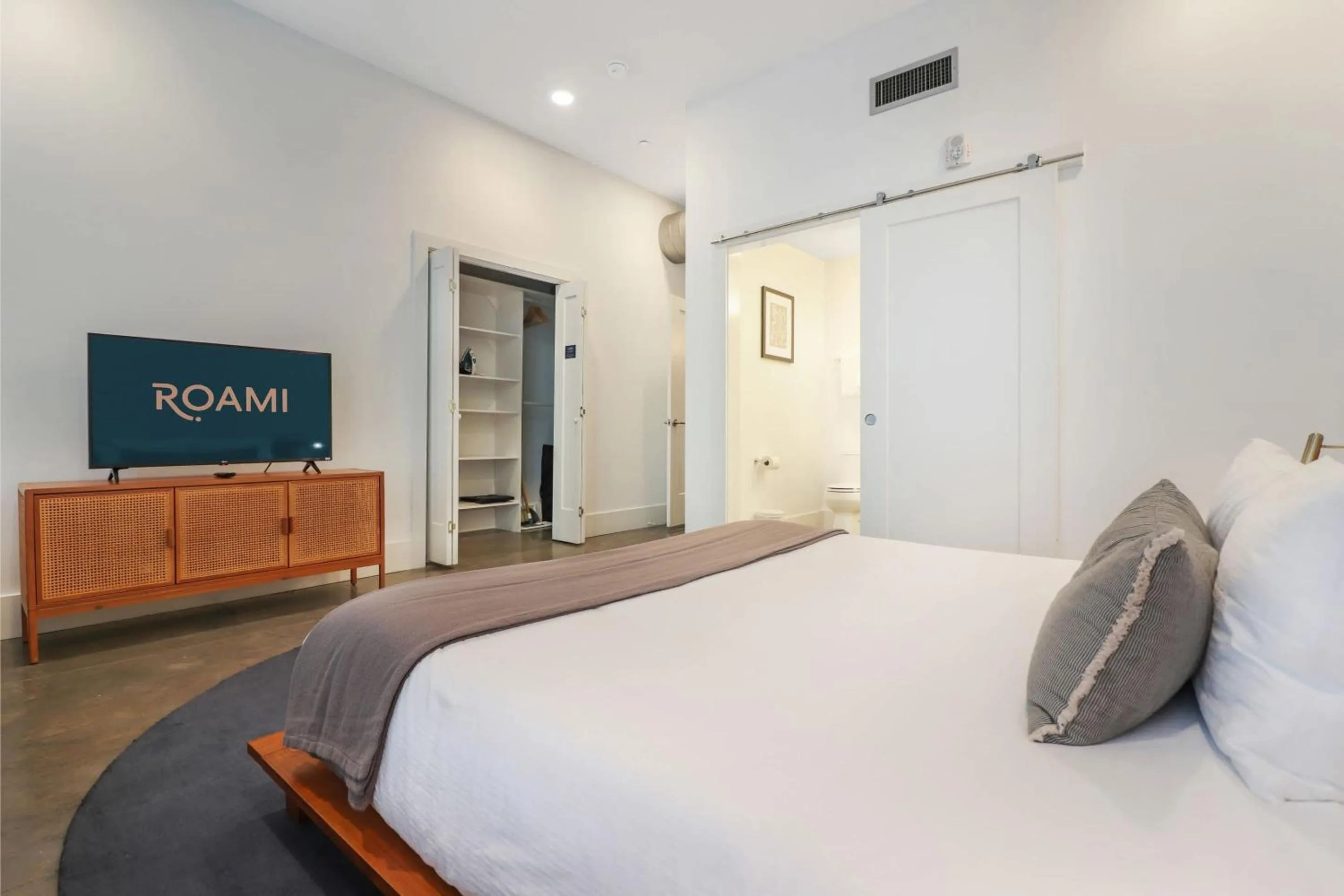 Bed in Roami at Motorworks