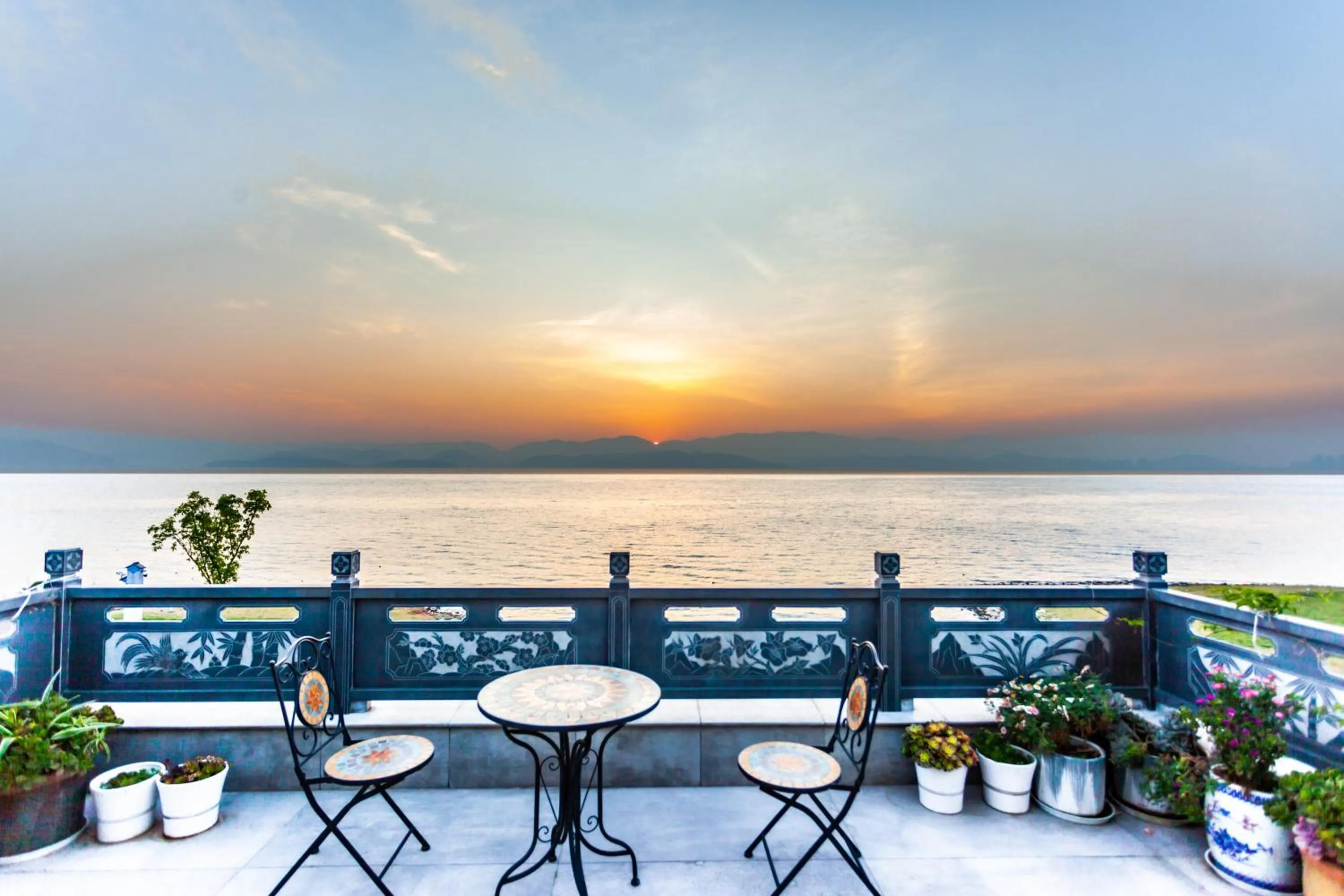 Property building in Blue Sea Hotel