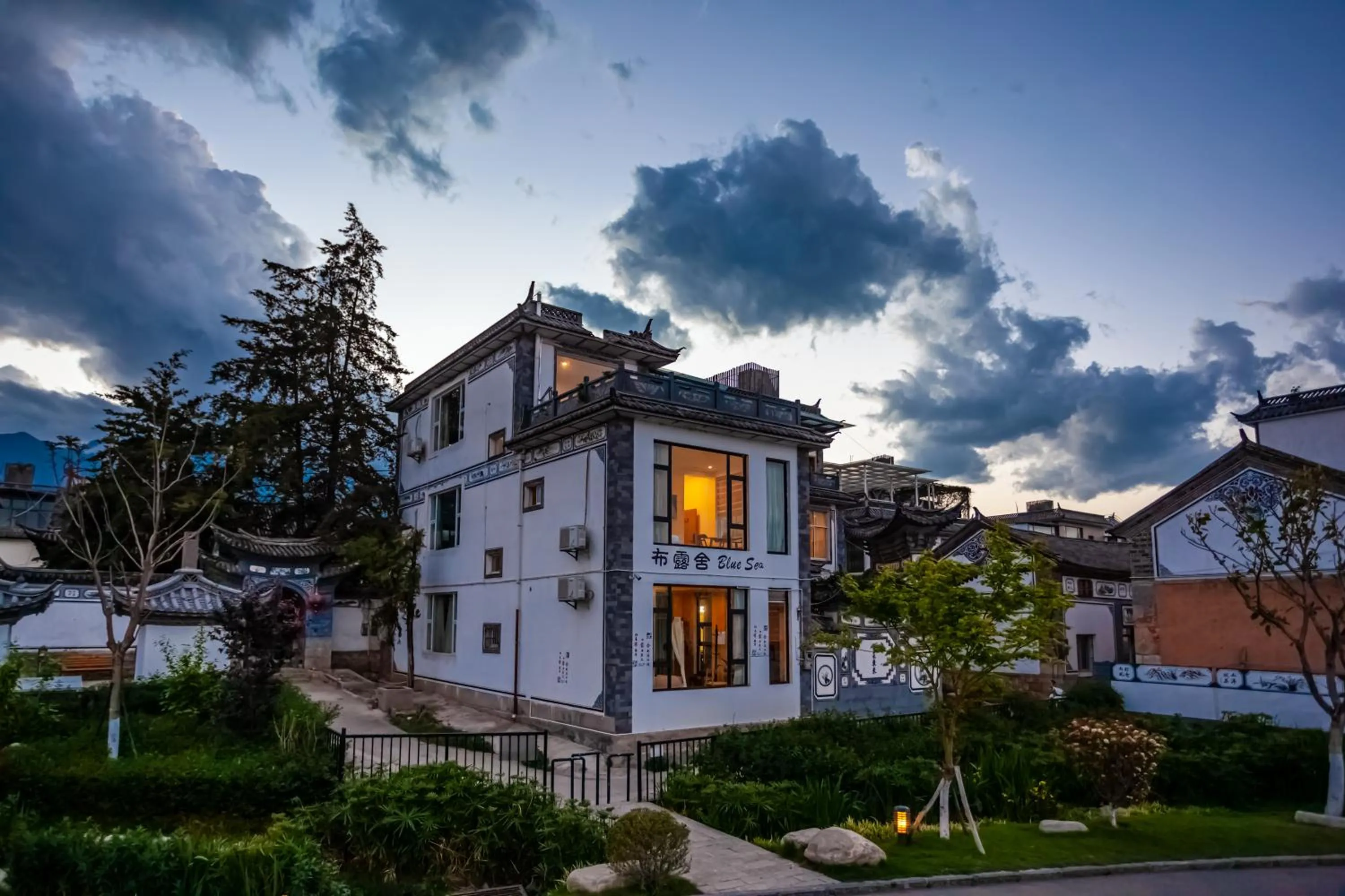 Property building in Blue Sea Hotel