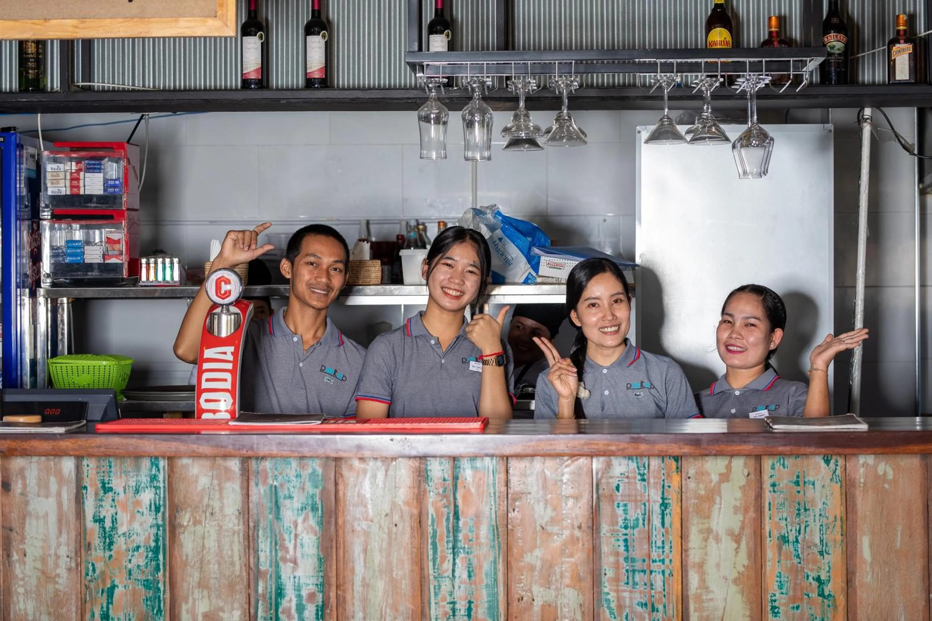 Lounge or bar in Pooltop Phnom Penh