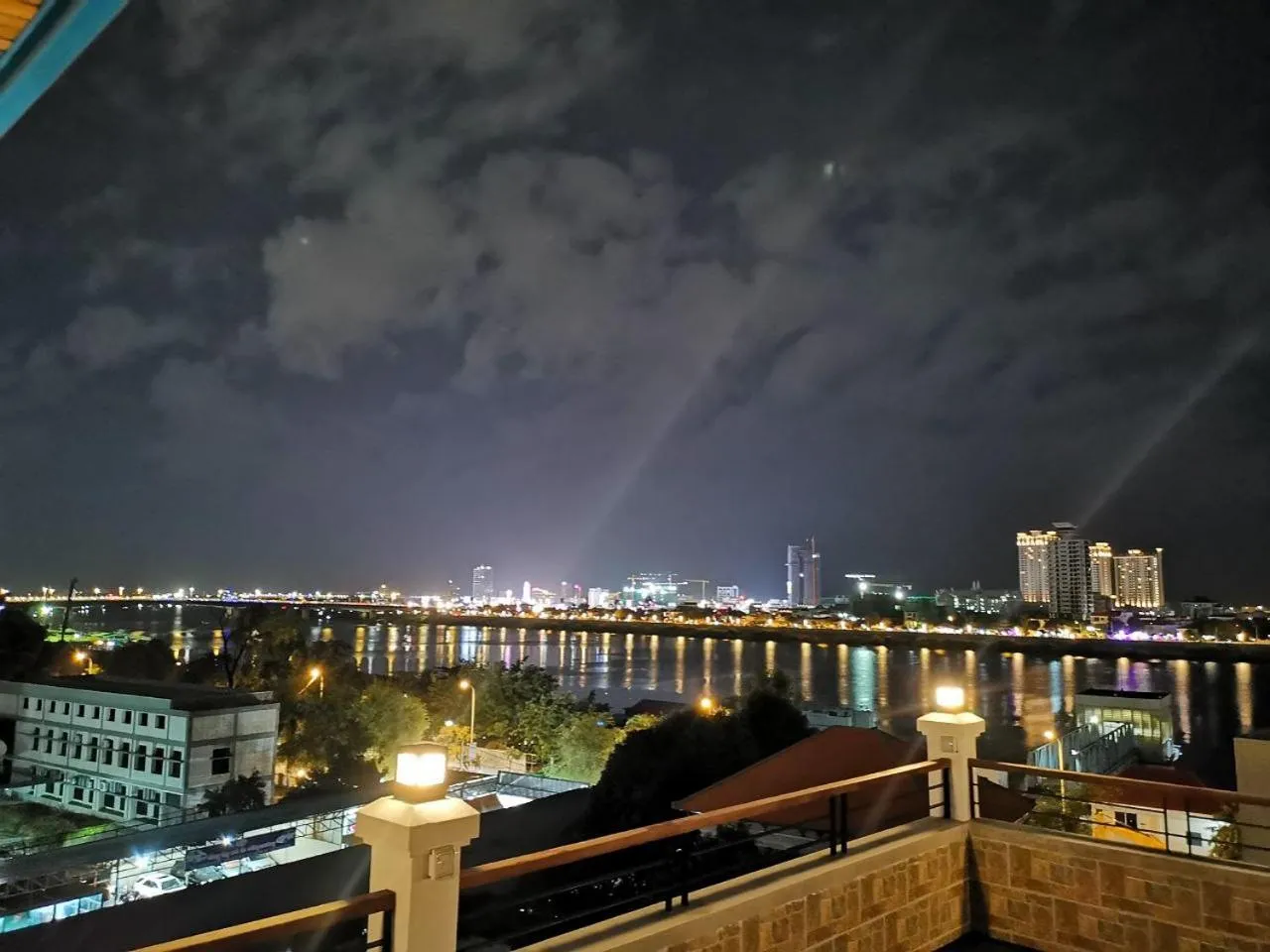 City view in Pooltop Phnom Penh