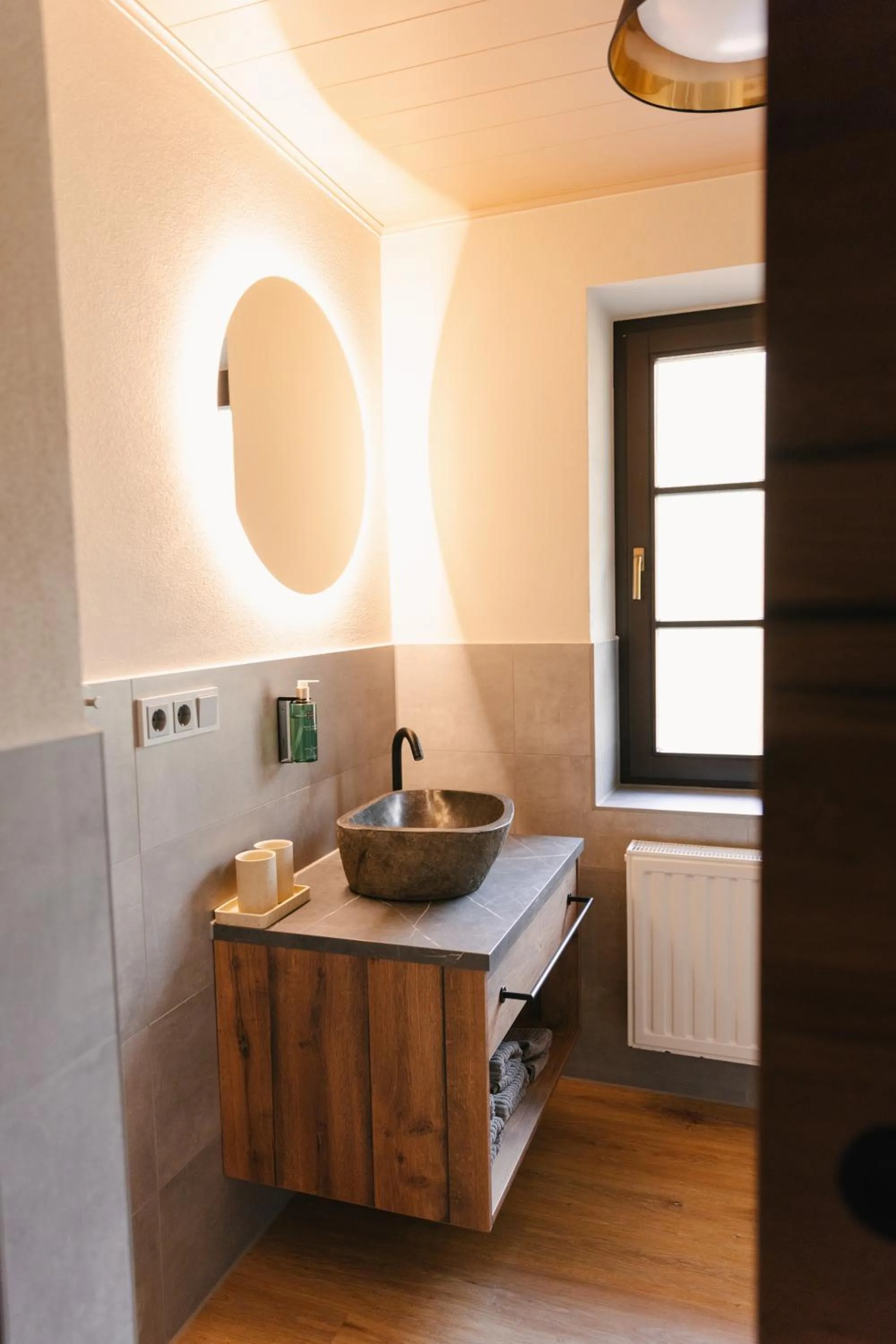 Bathroom in Zur Margarethenmühle - Landgasthof und Waldhotel