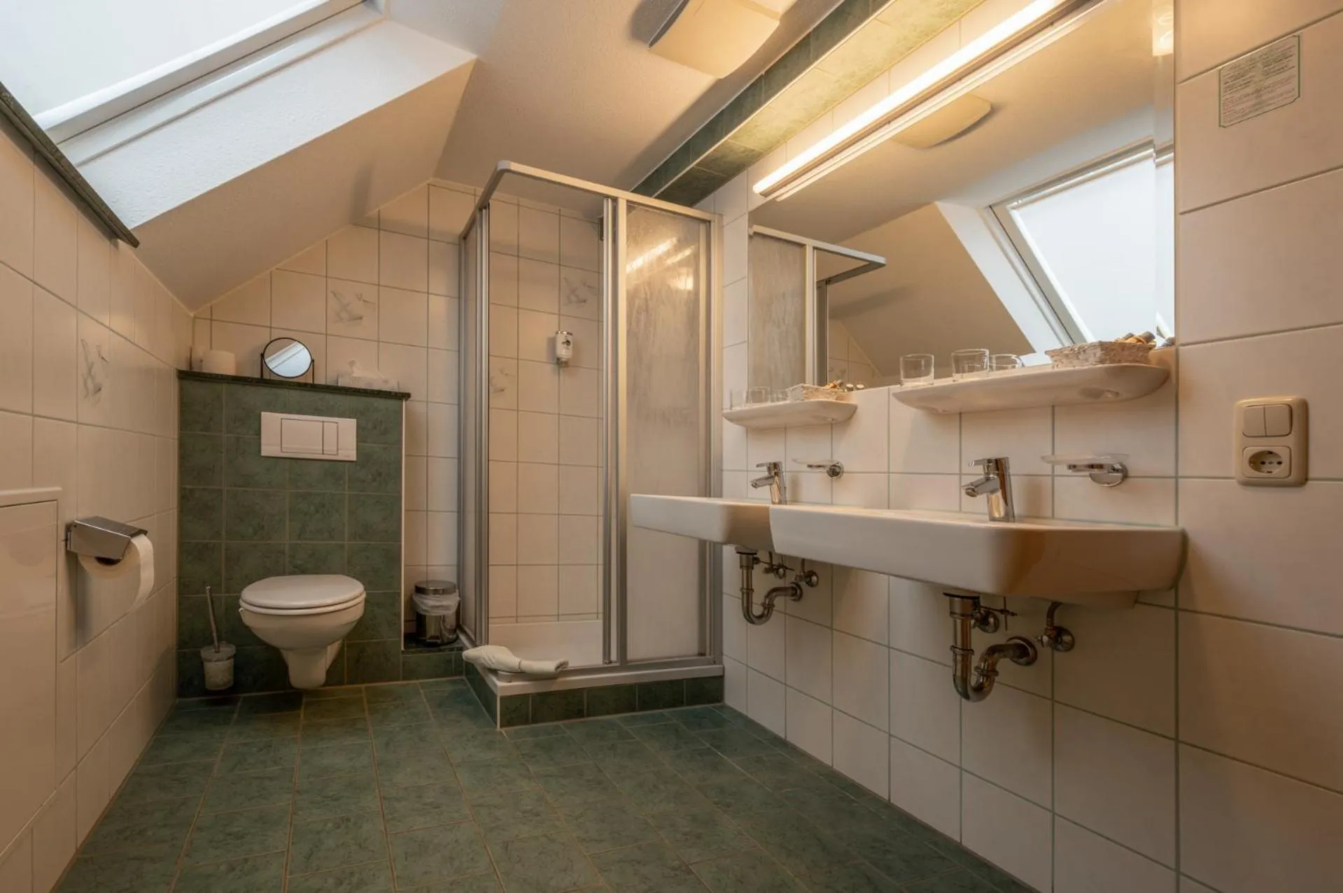 Bathroom in Zur Margarethenmühle - Landgasthof und Waldhotel