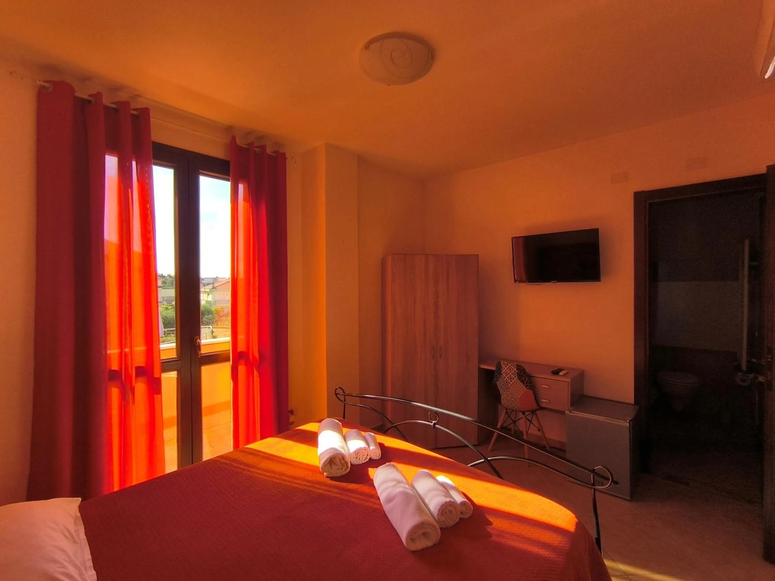 Bed in B&B Mamuthones