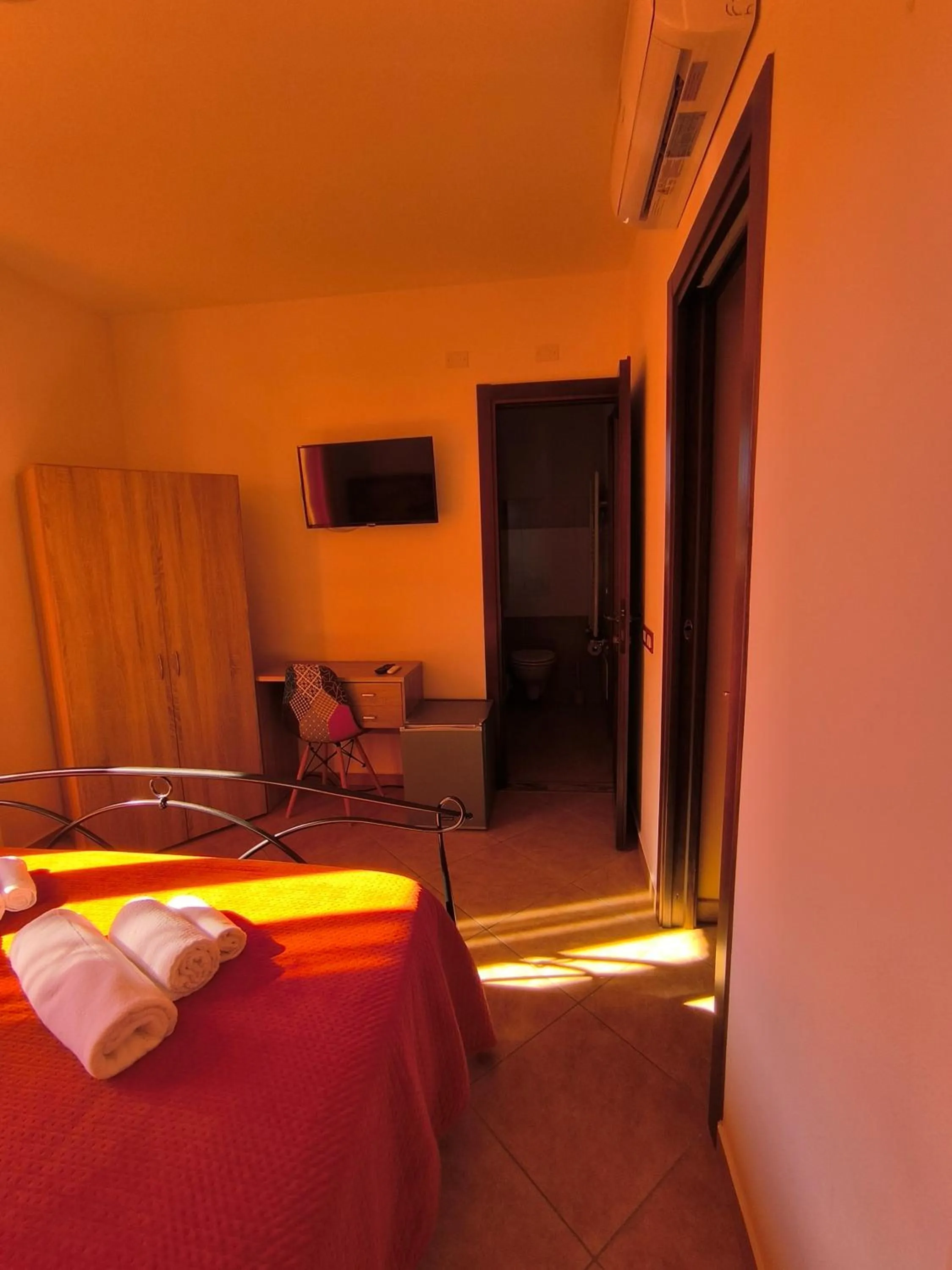 Bed in B&B Mamuthones