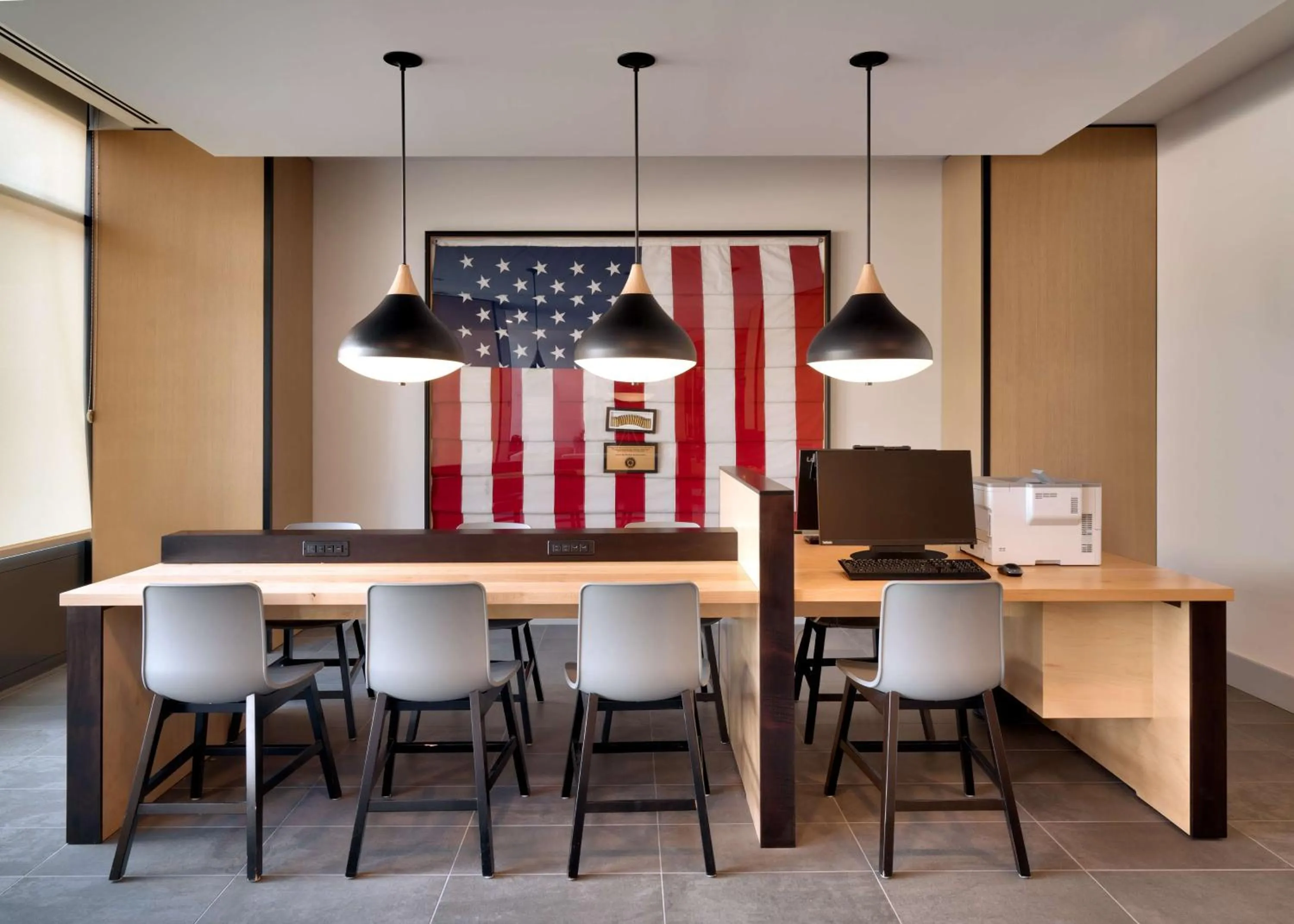 Lobby or reception in Hyatt House Rochester Mayo Clinic Area