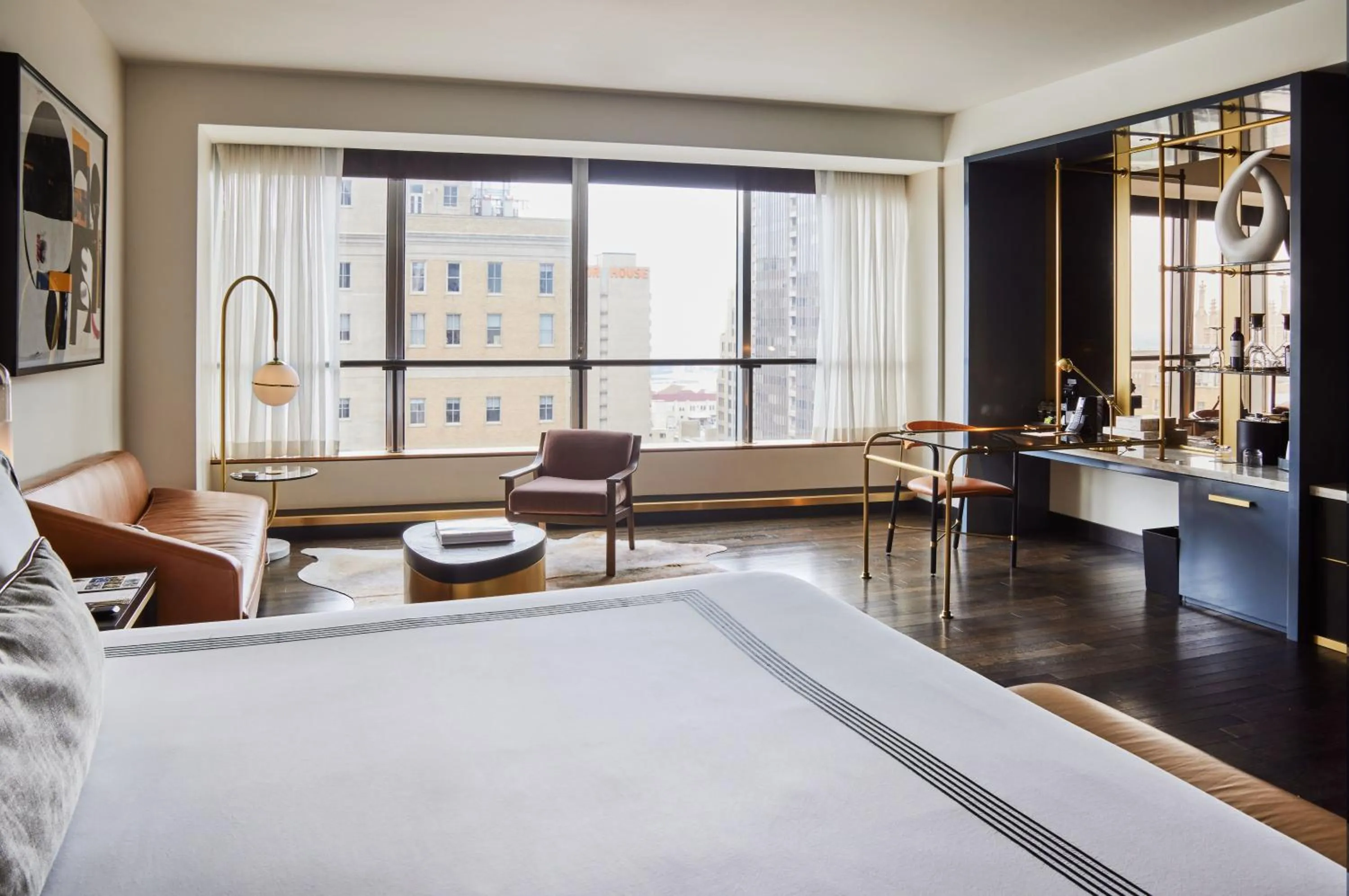 Bedroom, Bed in Thompson Dallas, by Hyatt