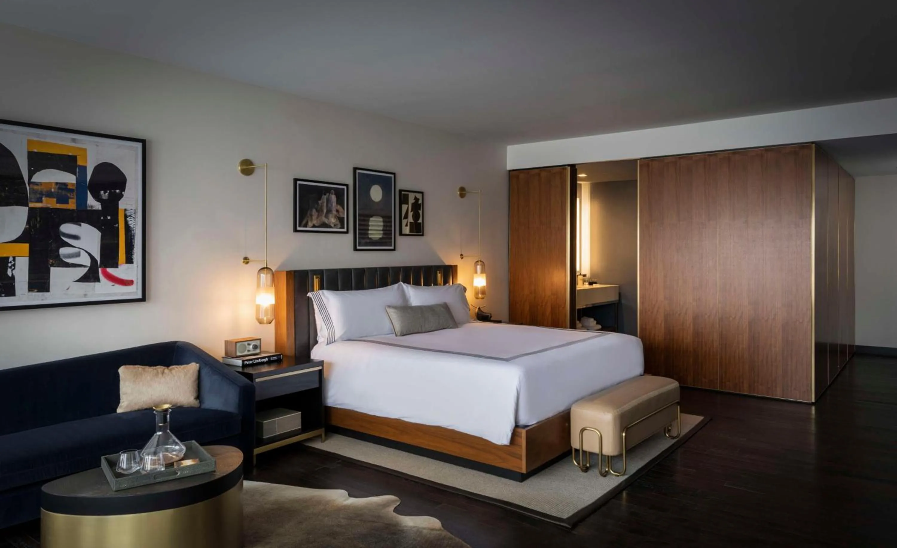 Bedroom, Bed in Thompson Dallas, by Hyatt