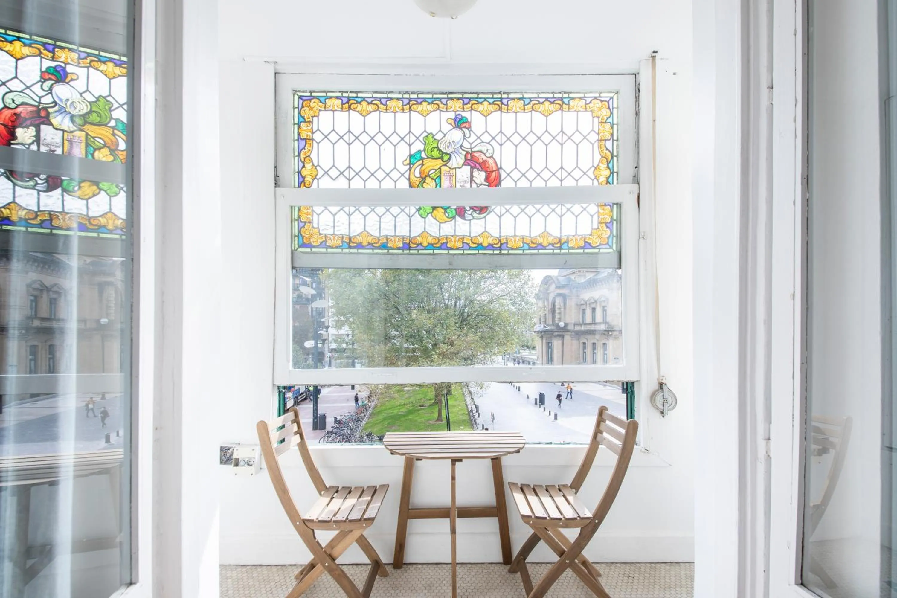 Balcony/Terrace in Belle Époque Self-check-in Guesthouse - Adults-Only