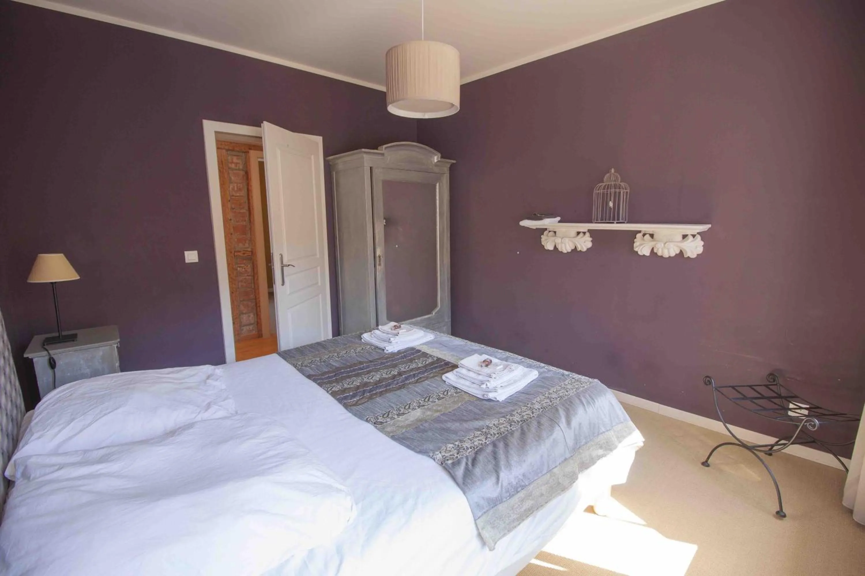 Bedroom, Bed in La Cour de Berthe Est