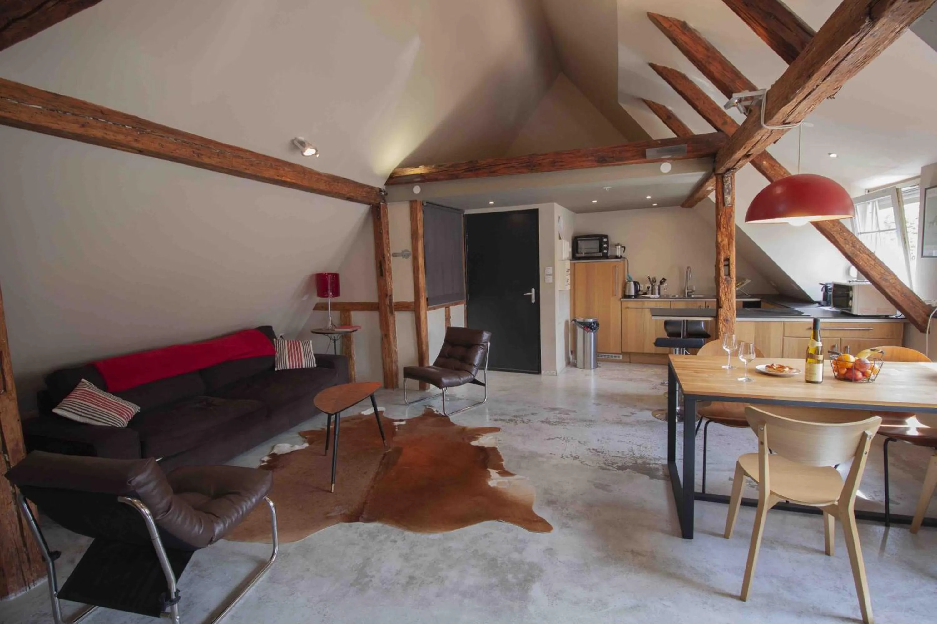 Living room in La Cour de Berthe Est