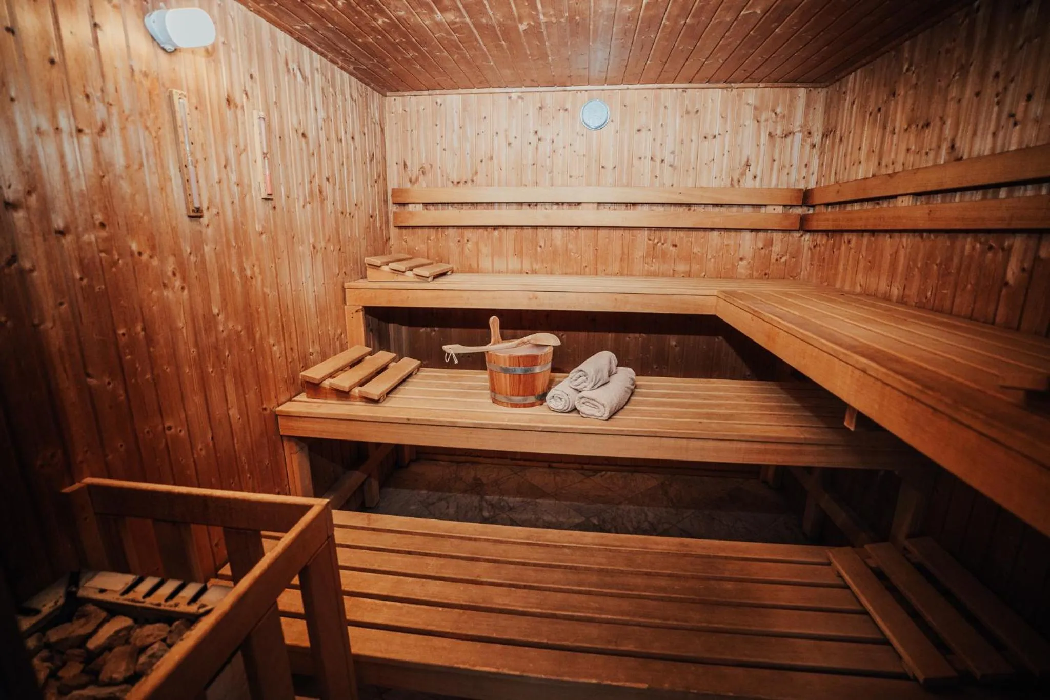 Sauna in Lechpark Hotel