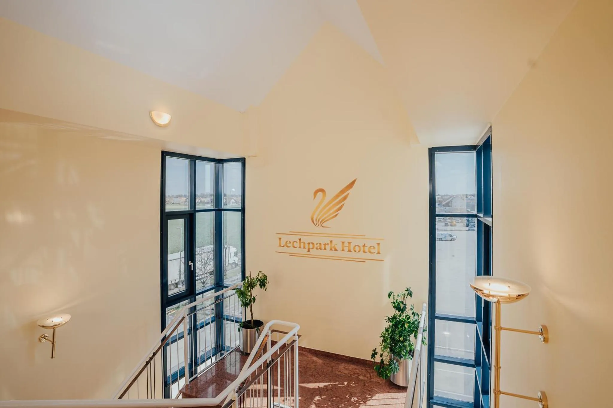 Property building in Lechpark Hotel