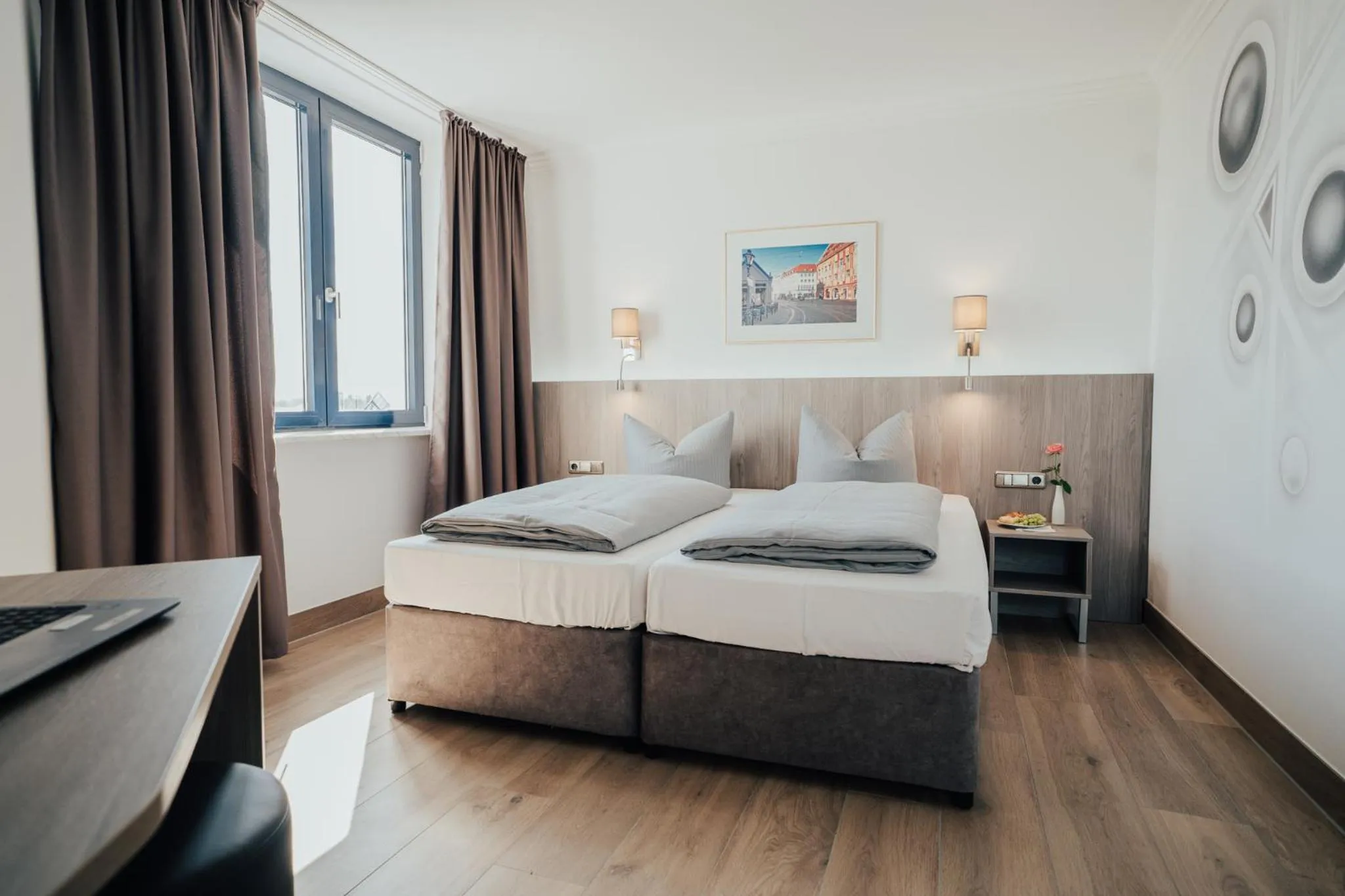 Photo of the whole room, Bed in Lechpark Hotel