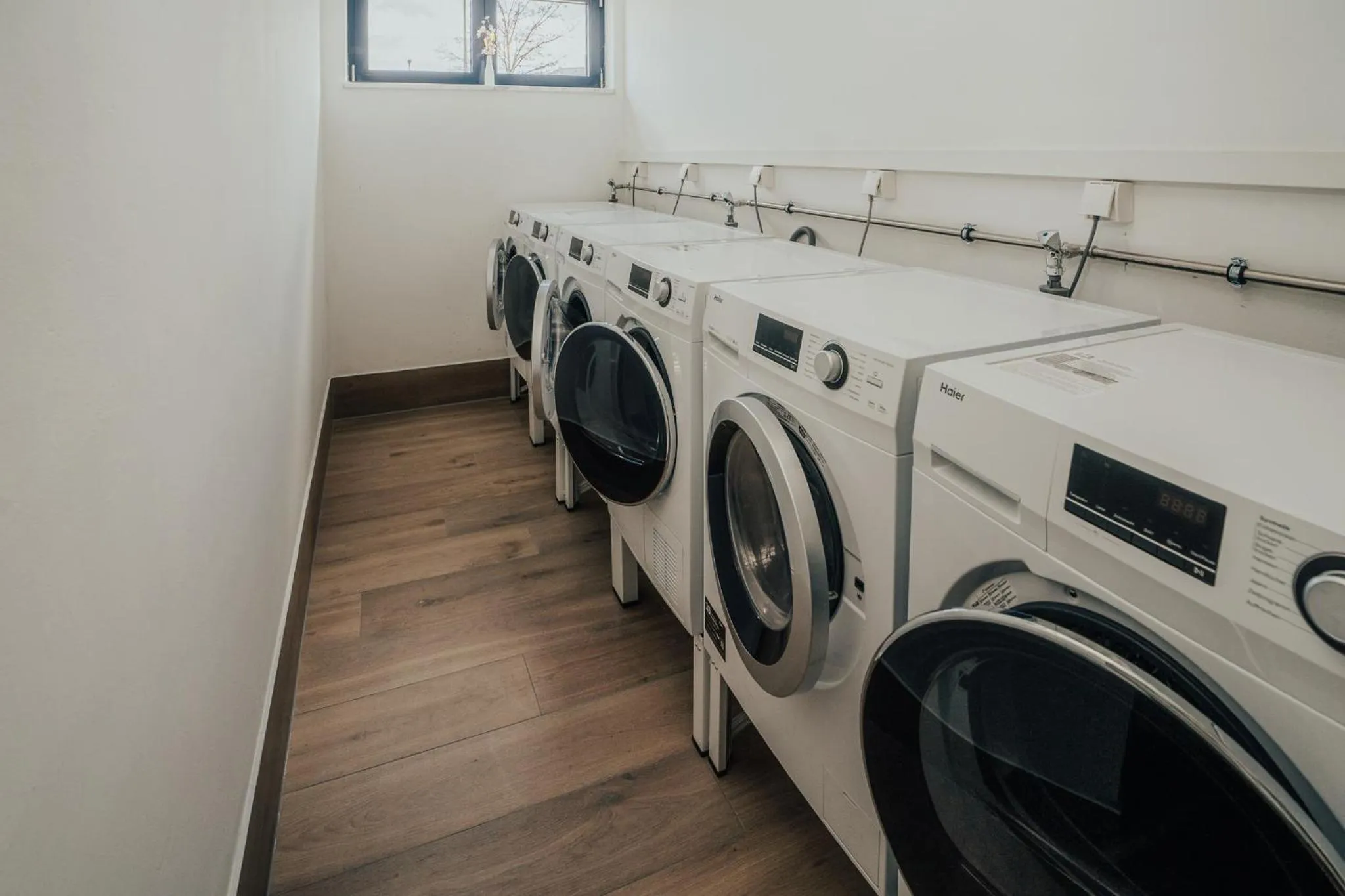 washing machine in Lechpark Hotel