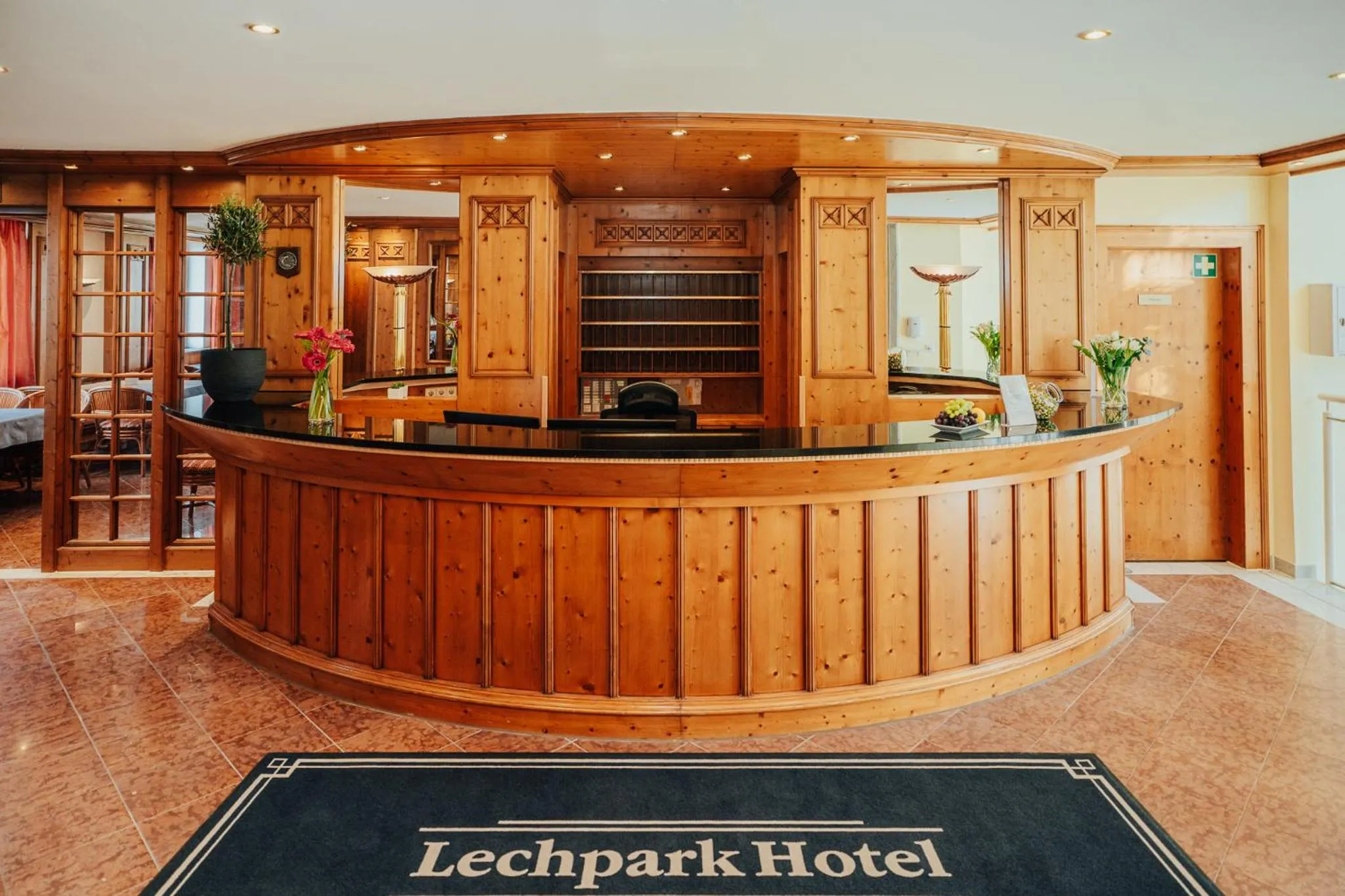 Lobby or reception in Lechpark Hotel