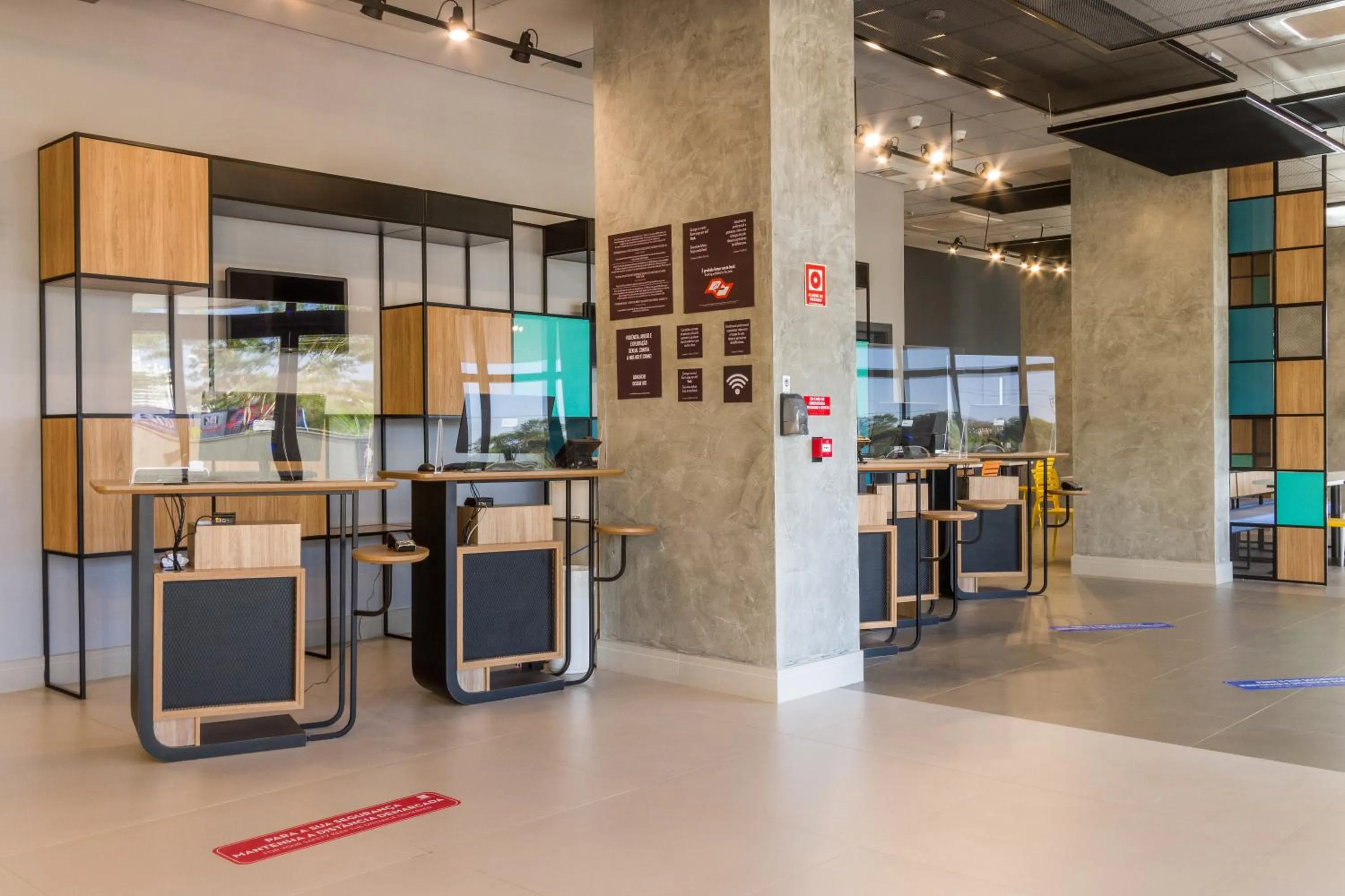 Lobby or reception in ibis Ribeirao Preto Vila do Golf