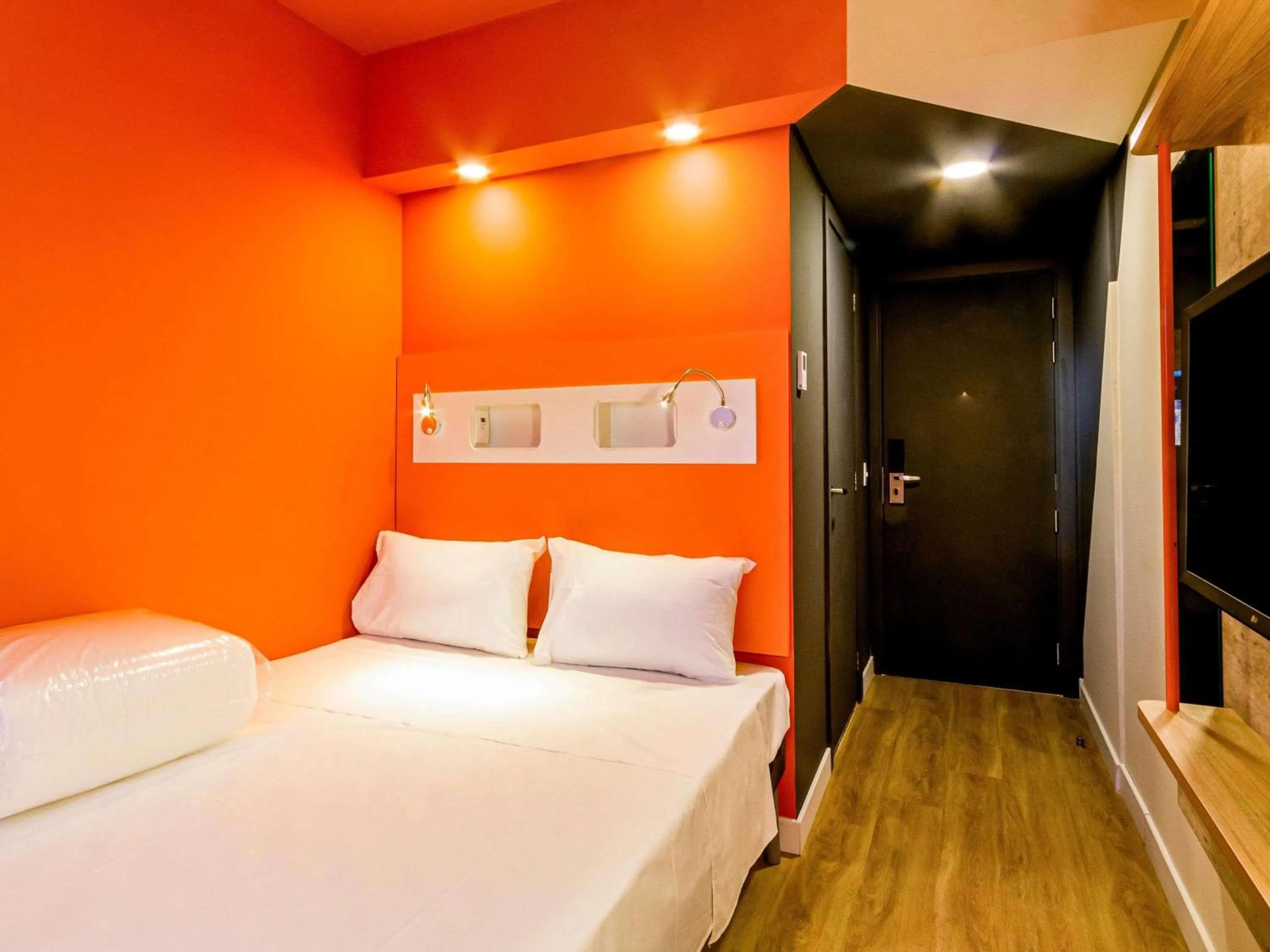 Bedroom, Bed in ibis Budget Ribeirão Preto Vila do Golf