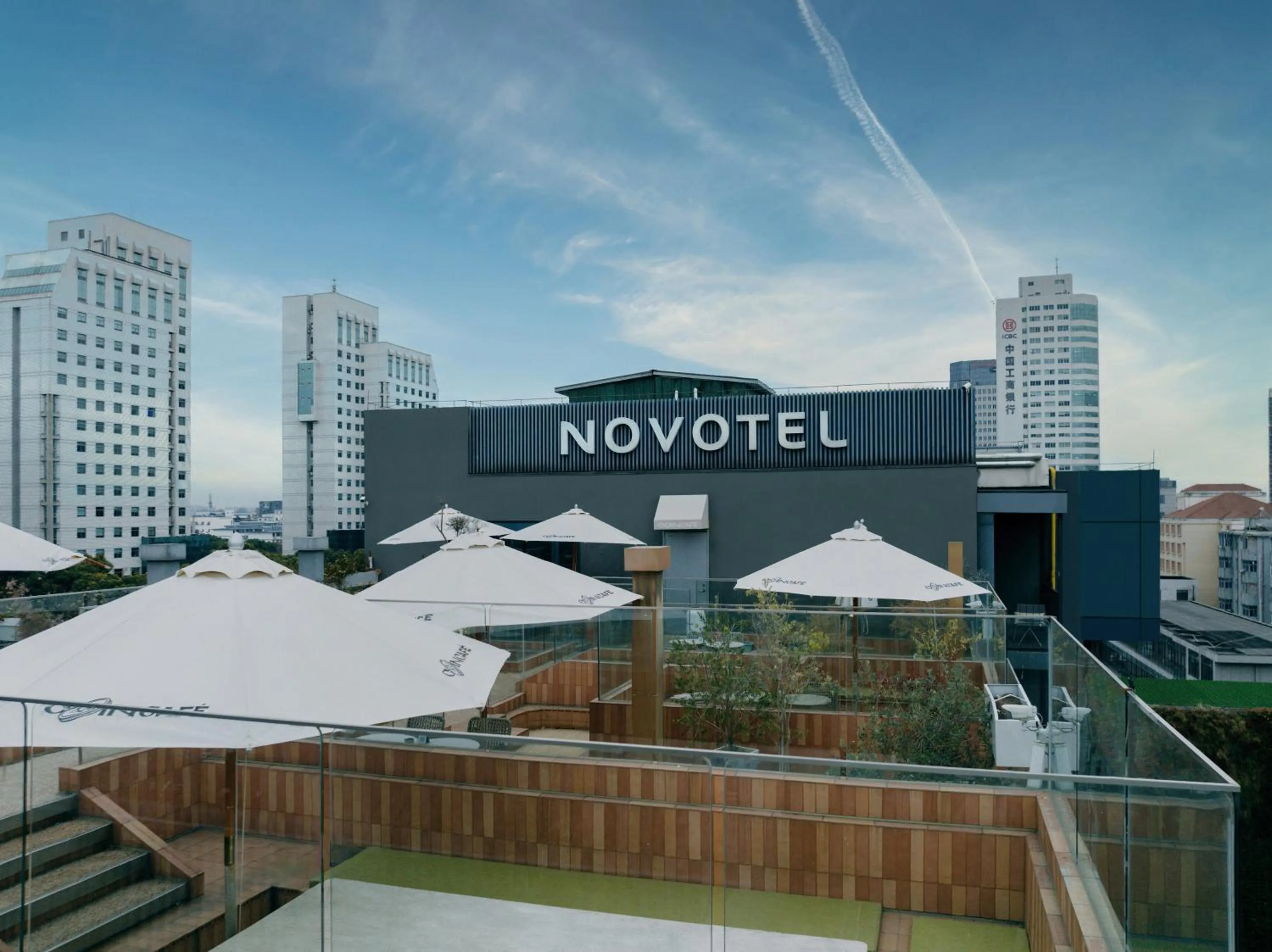 Street view in Novotel Yangzhou City Center