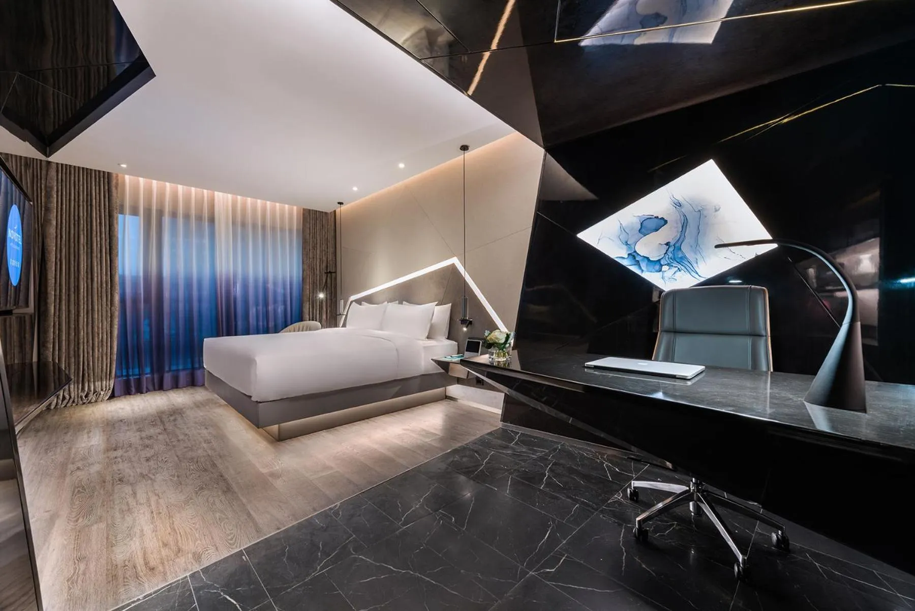 Seating area in Novotel Yangzhou City Center