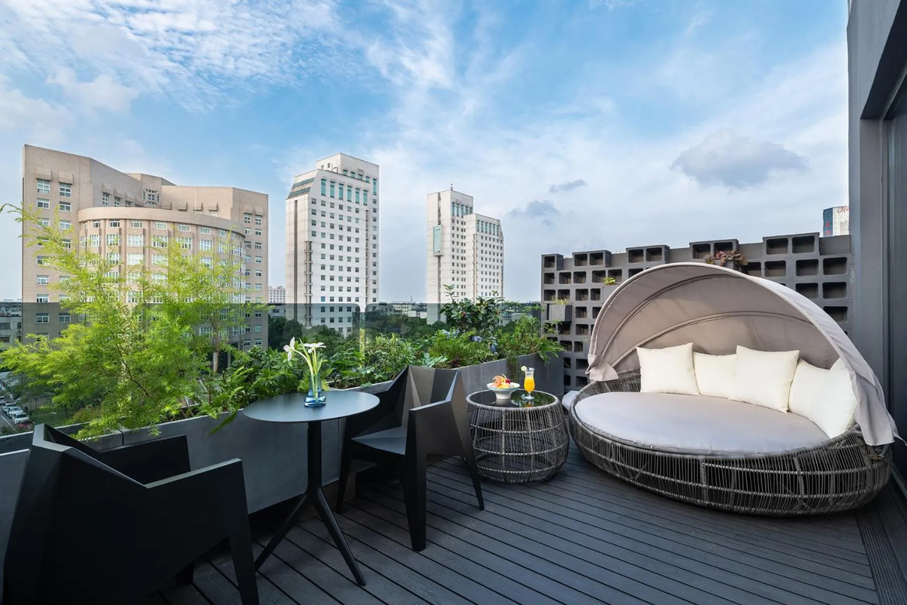Balcony/Terrace in Novotel Yangzhou City Center