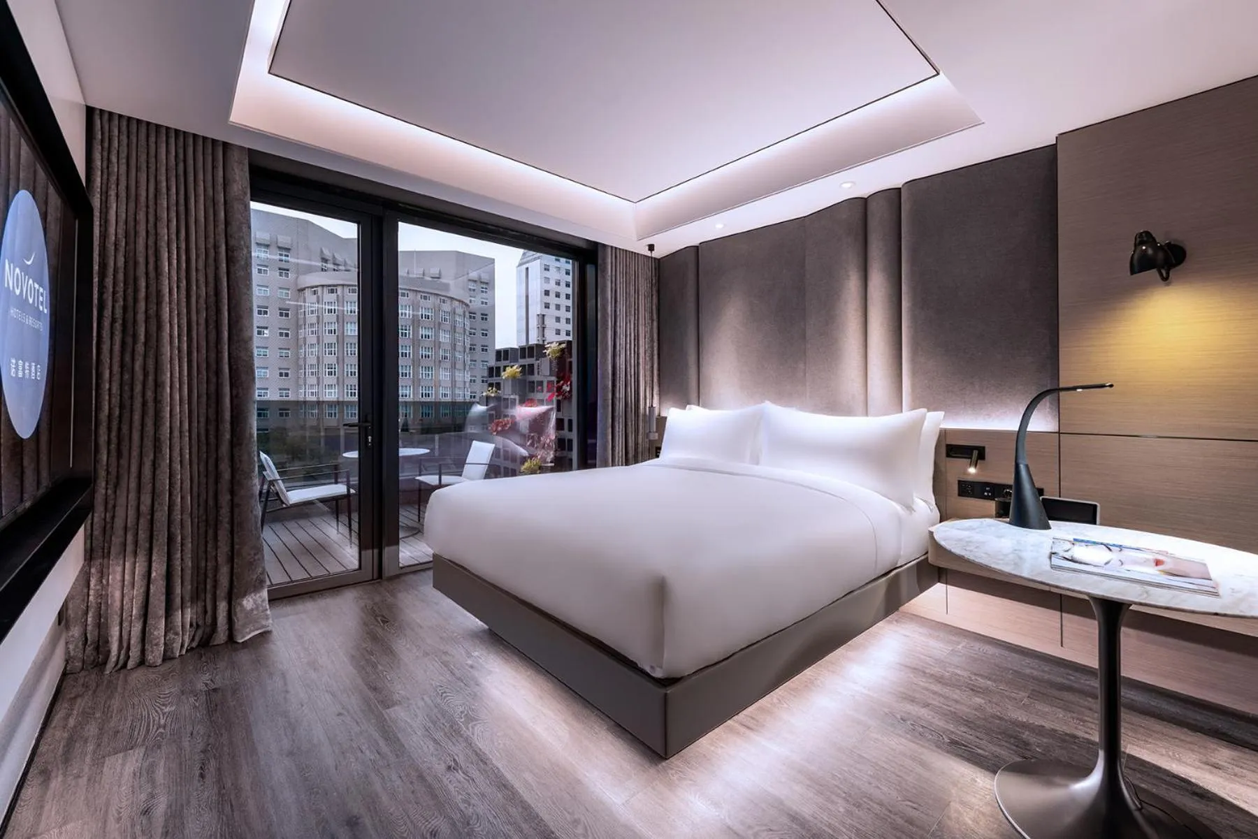 Bed in Novotel Yangzhou City Center