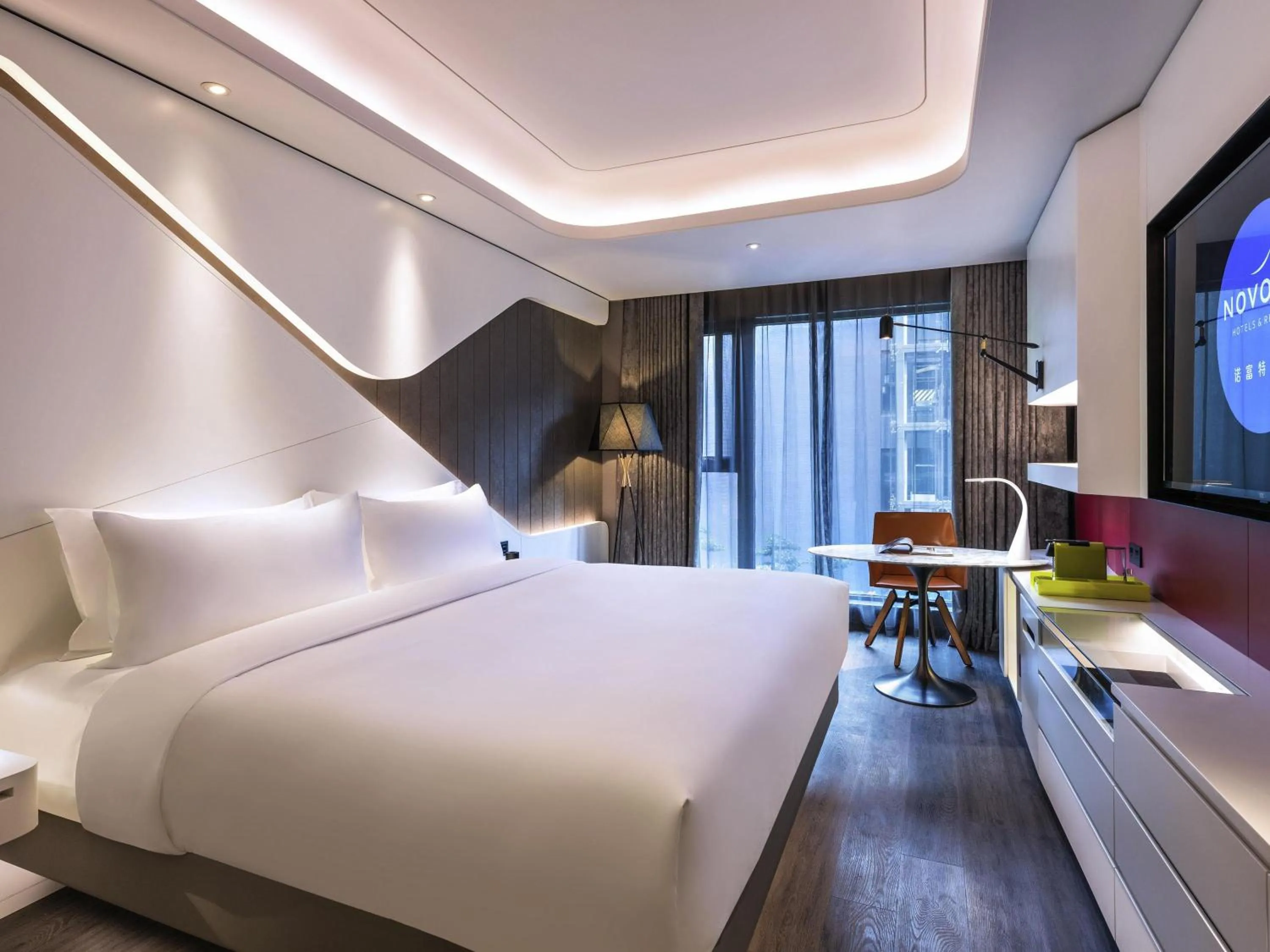 Bedroom, Bed in Novotel Yangzhou City Center