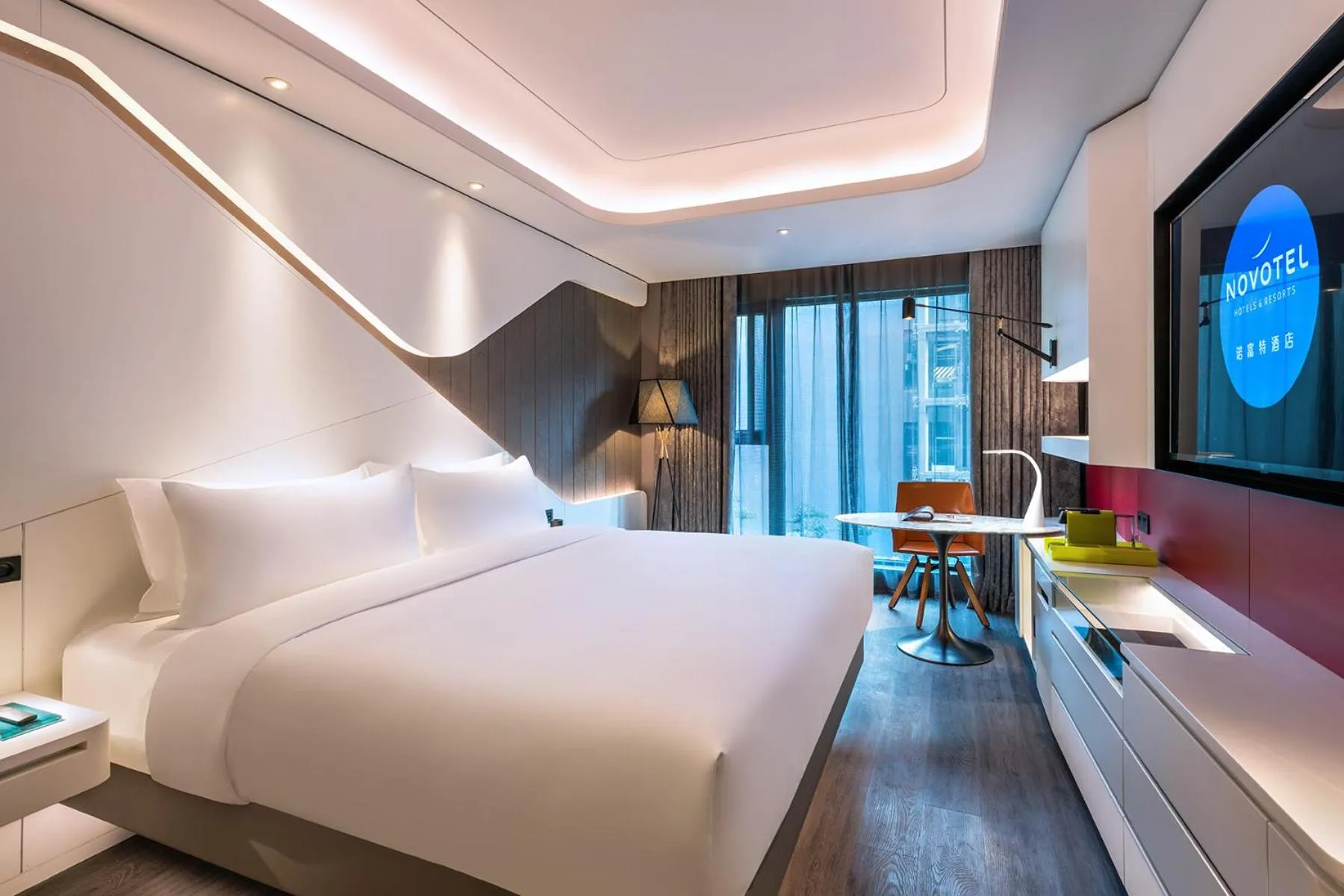 Bed in Novotel Yangzhou City Center