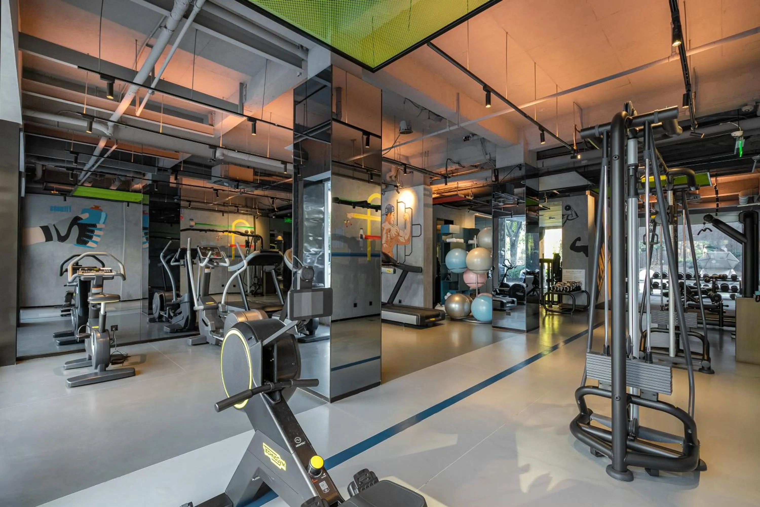 Fitness centre/facilities in Novotel Yangzhou City Center