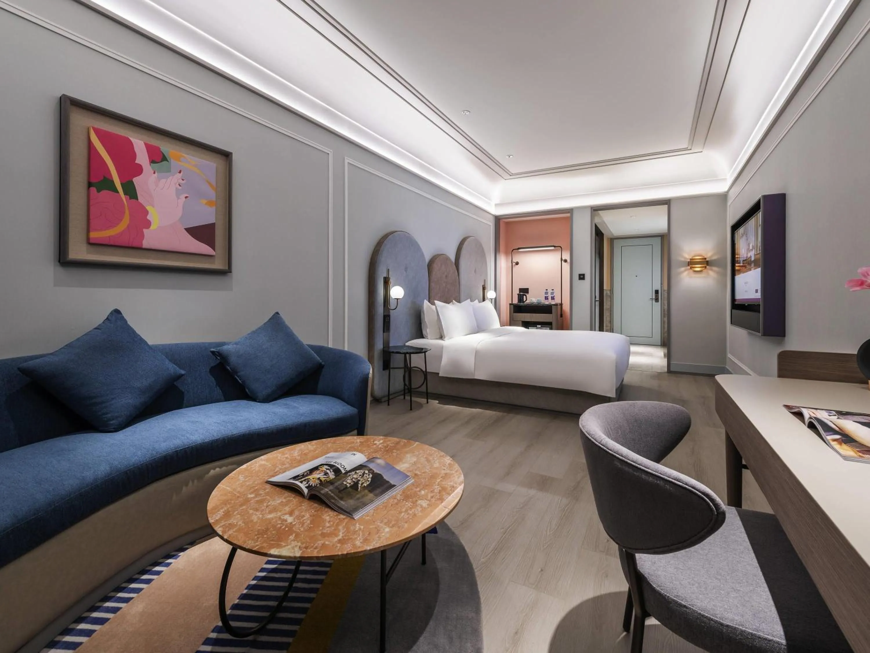 Bedroom, Bed in Mercure Lanzhou Downtown