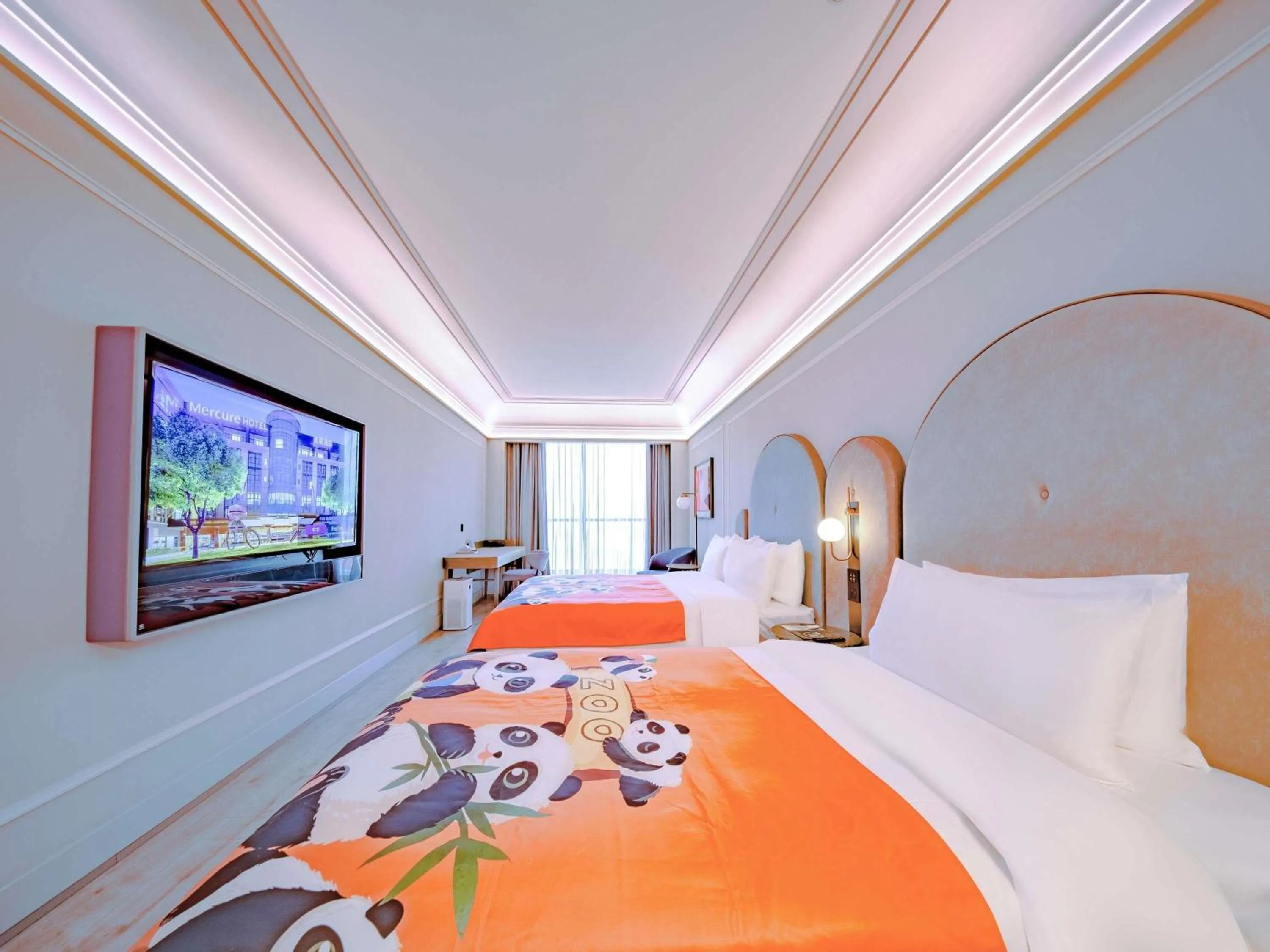 Bedroom, Bed in Mercure Lanzhou Downtown