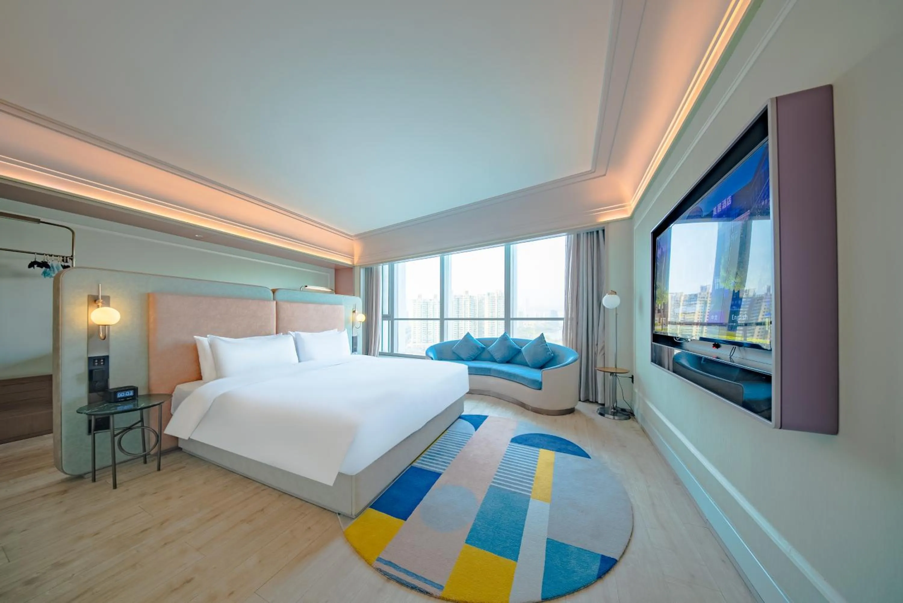 Bed in Mercure Lanzhou Downtown