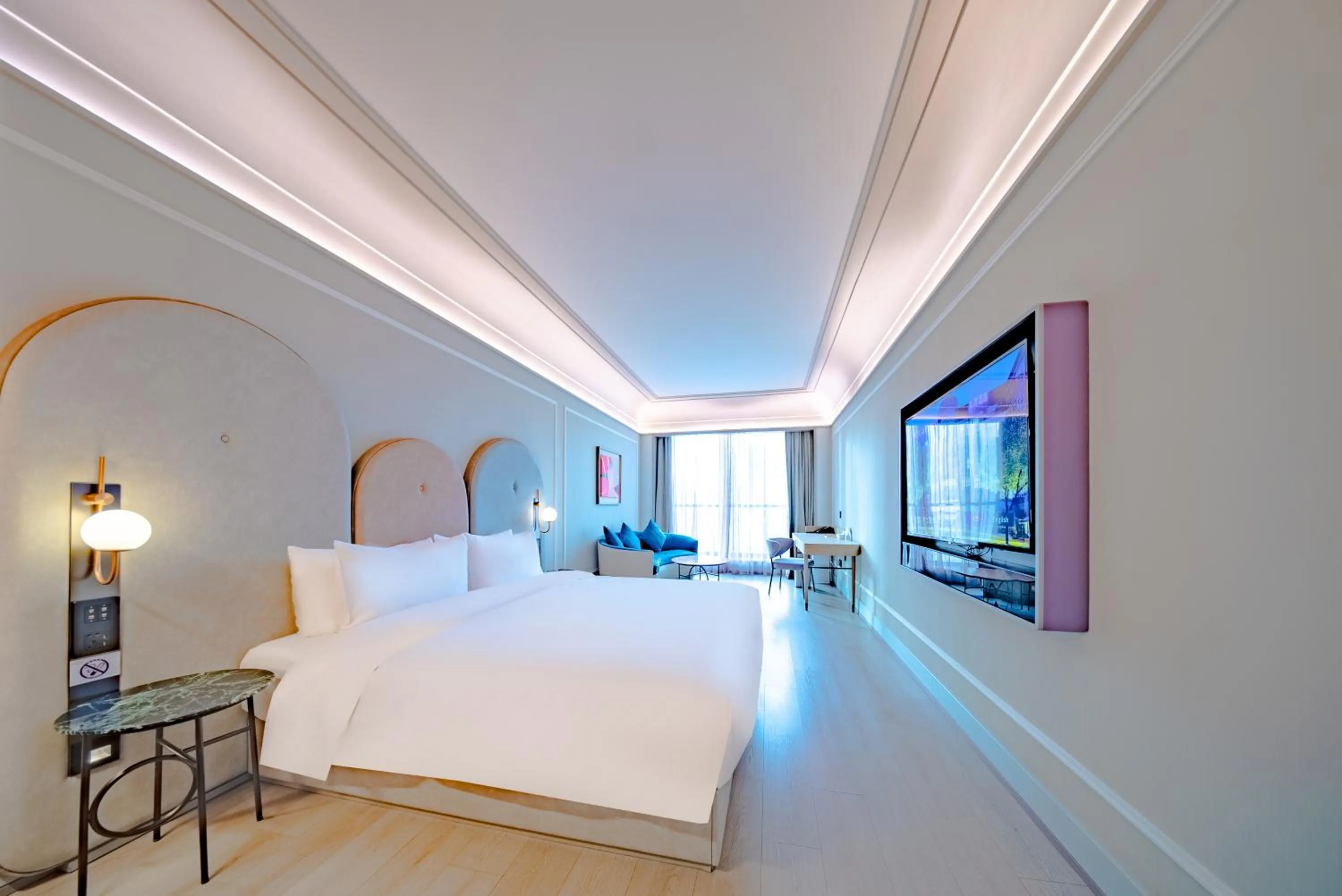 Bed in Mercure Lanzhou Downtown
