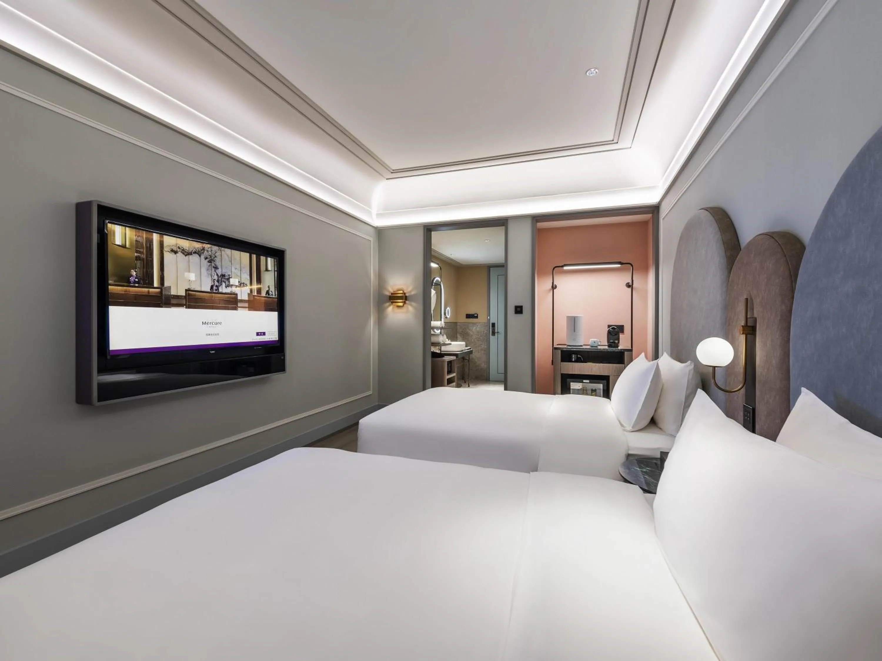 Bedroom, Bed in Mercure Lanzhou Downtown