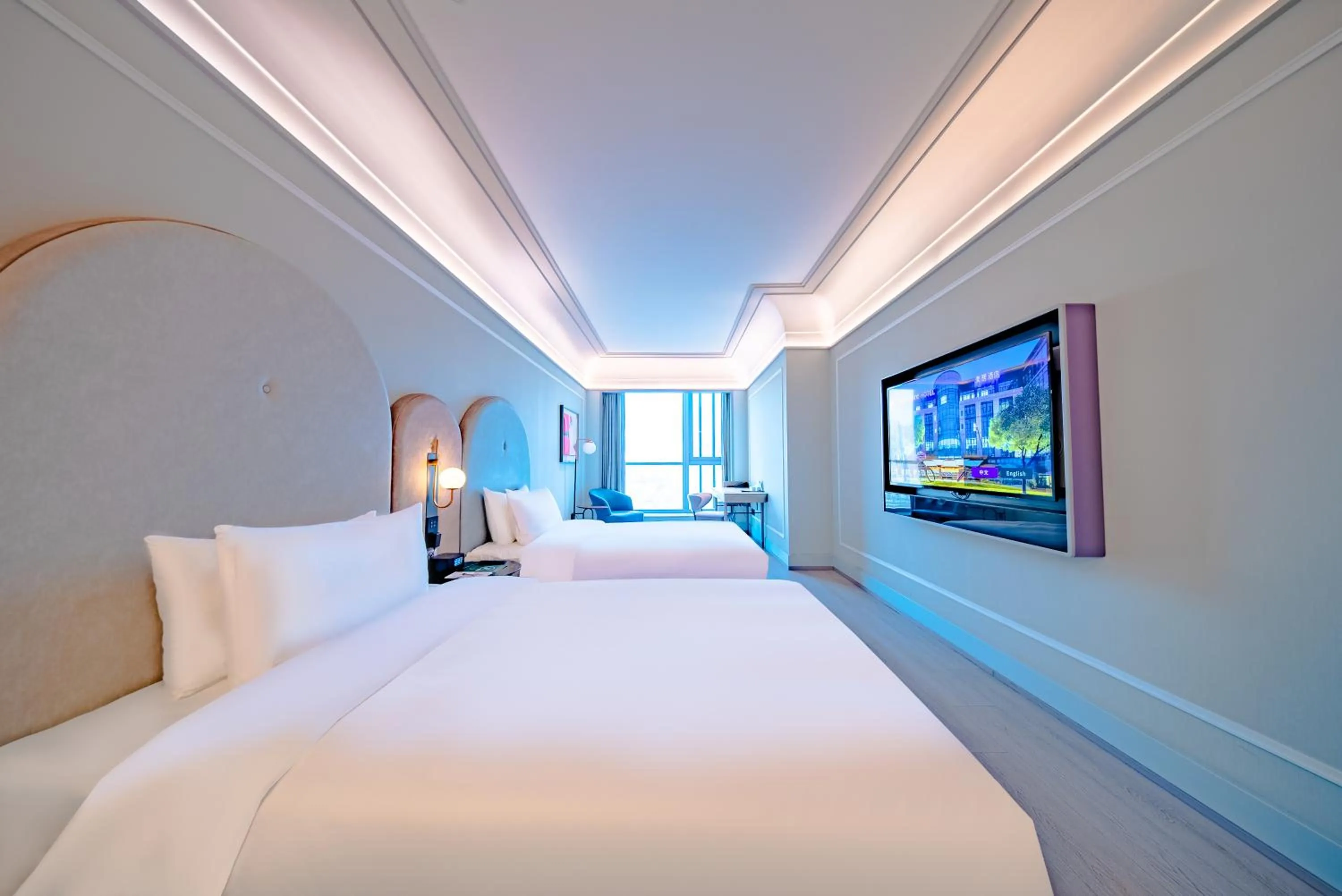 Bed in Mercure Lanzhou Downtown