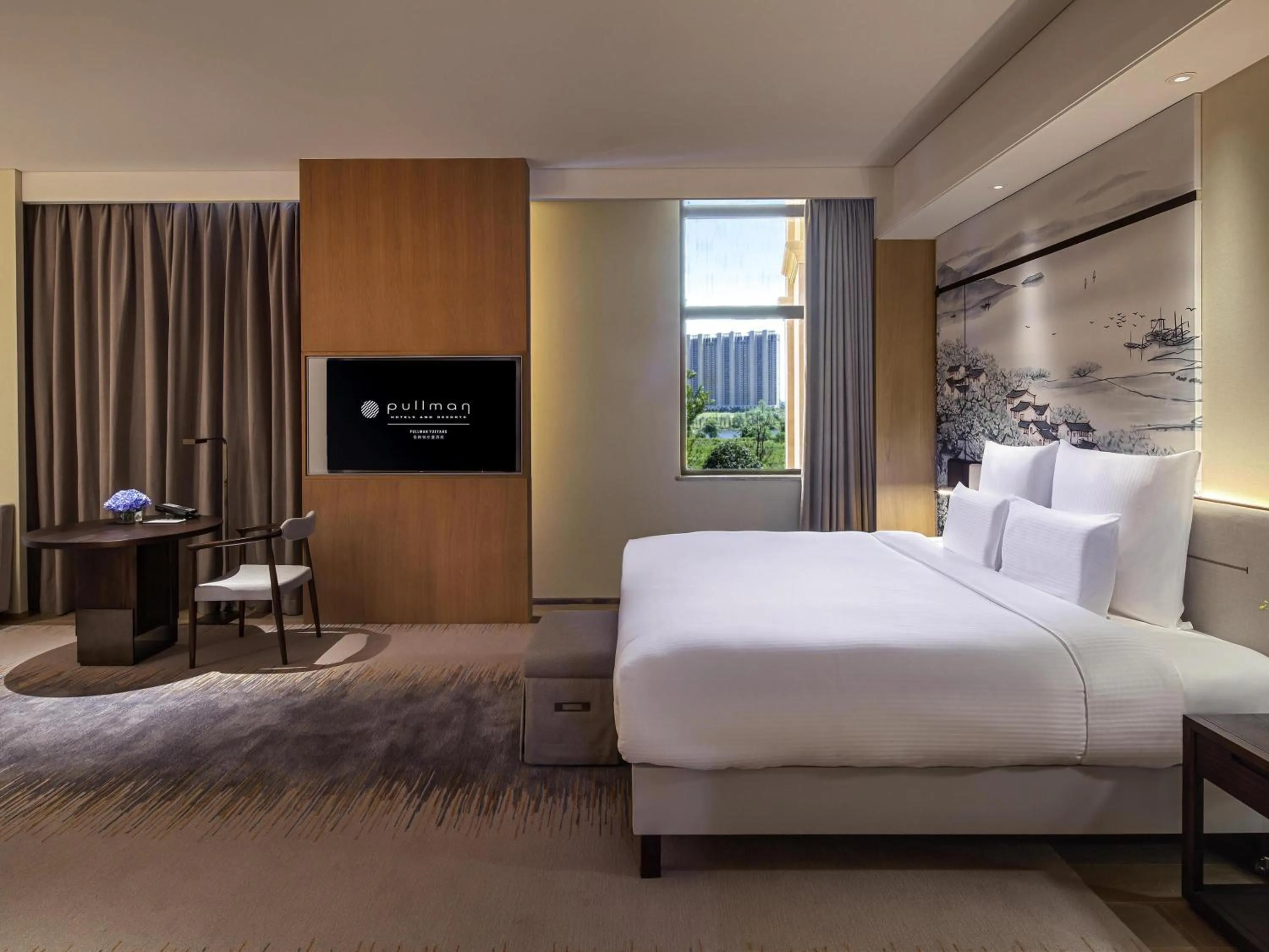 Bedroom, Bed in Pullman Yueyang
