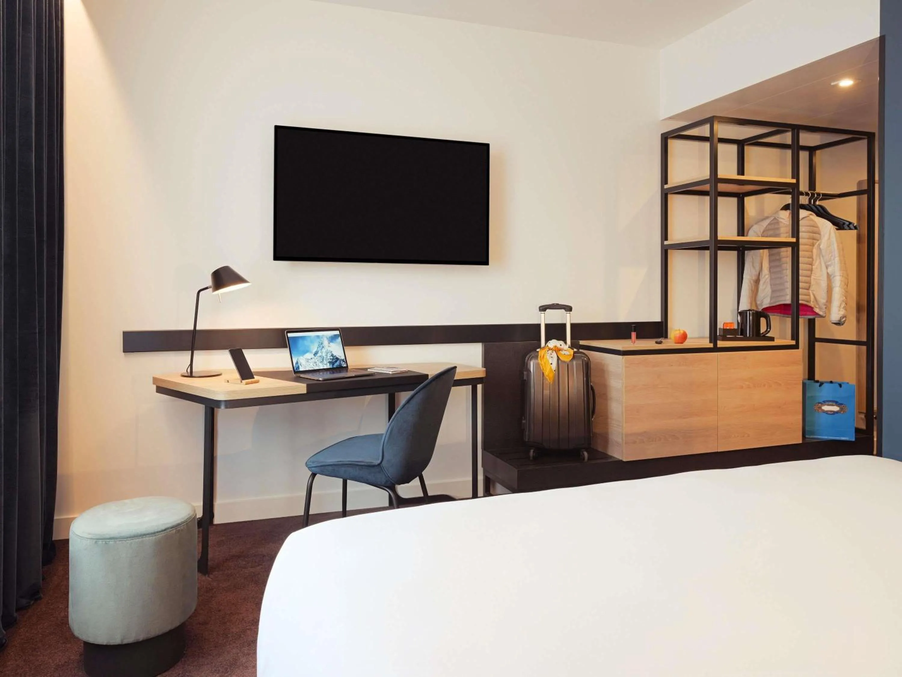 Bedroom, Bed in Novotel Annemasse Centre - Porte de Genève