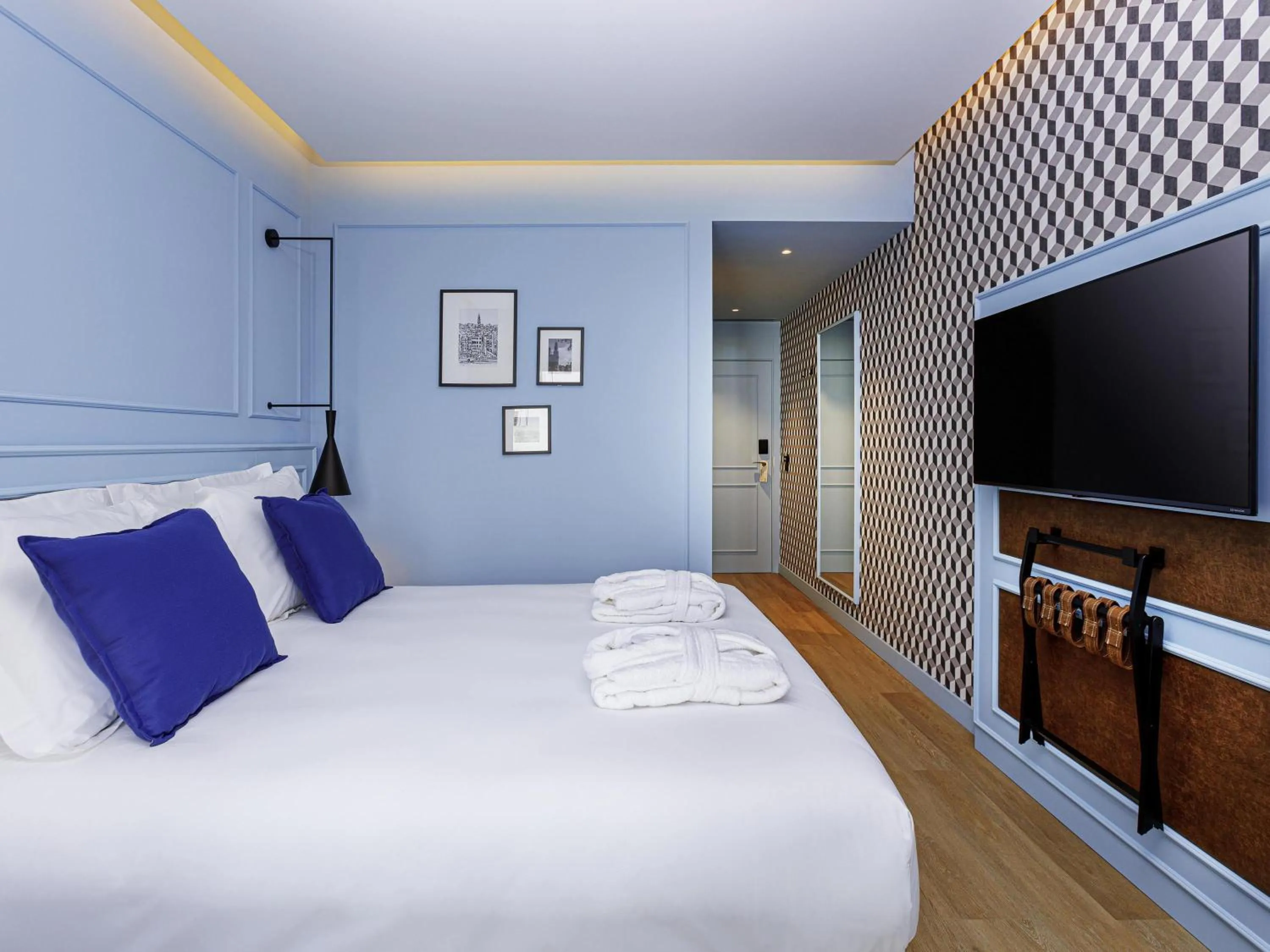 Bedroom, Bed in Mercure Porto Centro Aliados