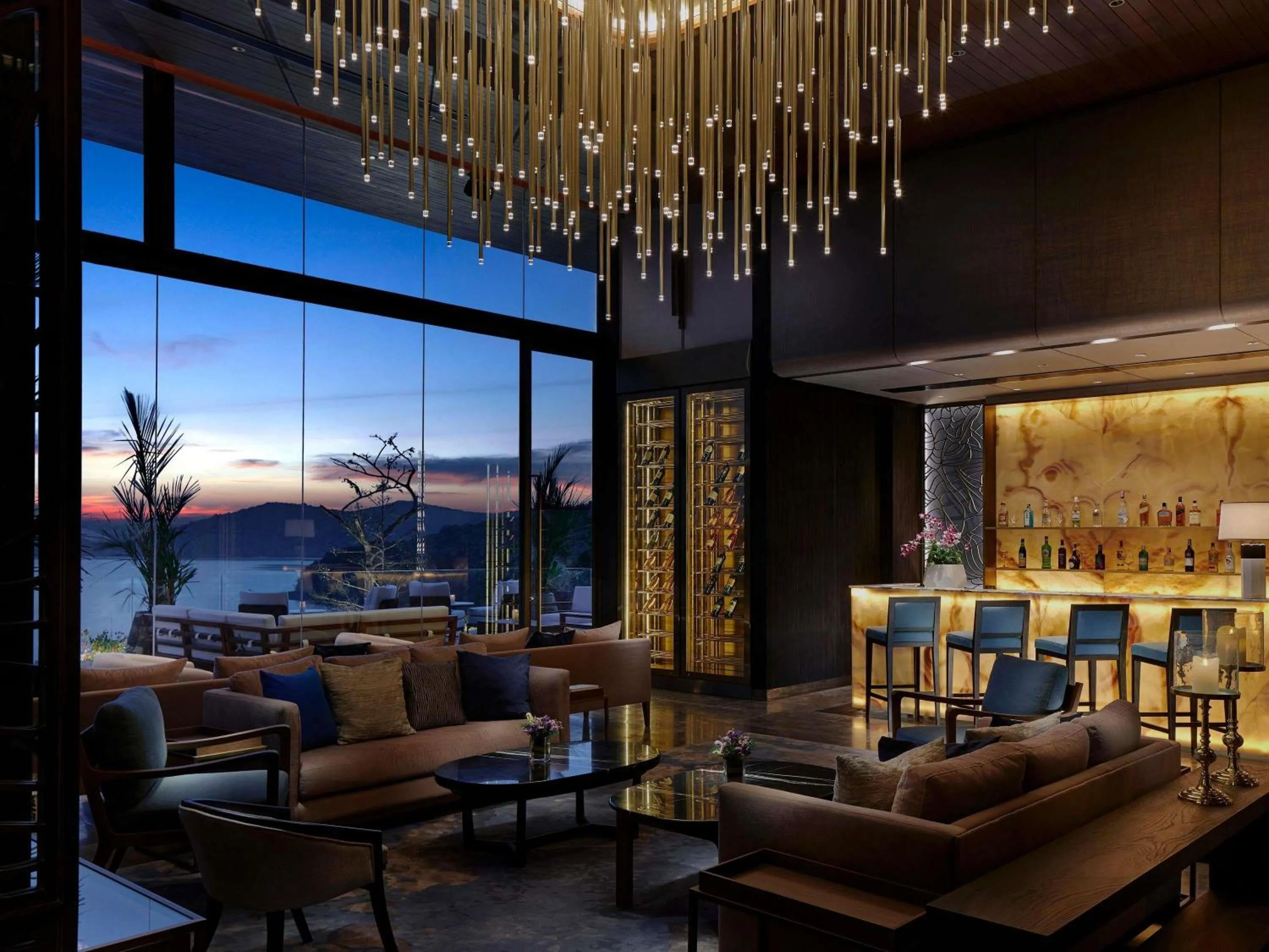 Lounge or bar in V Villas Phuket - MGallery Collection