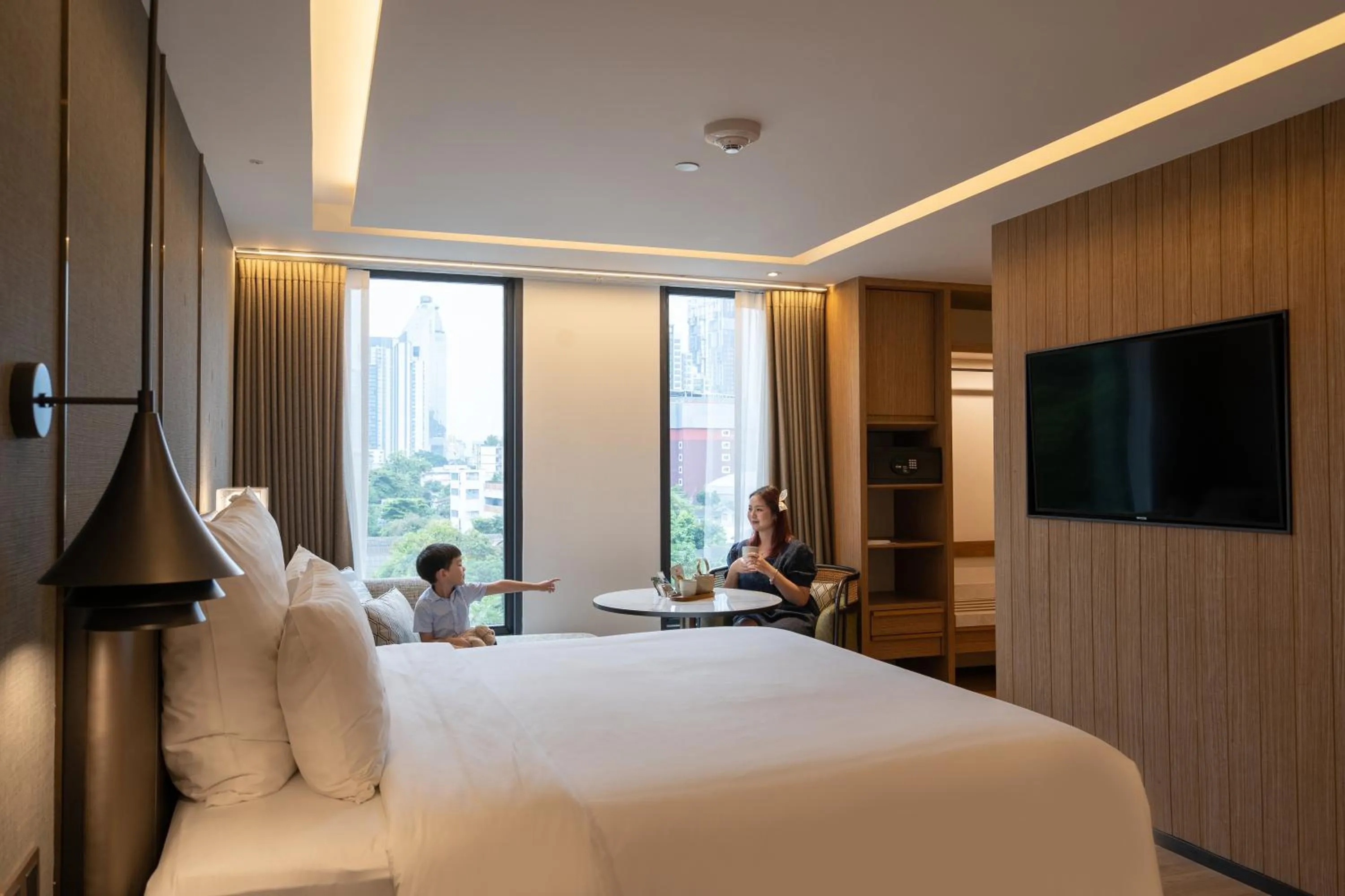 Bedroom, Bed in Homm Sukhumvit34 Bangkok