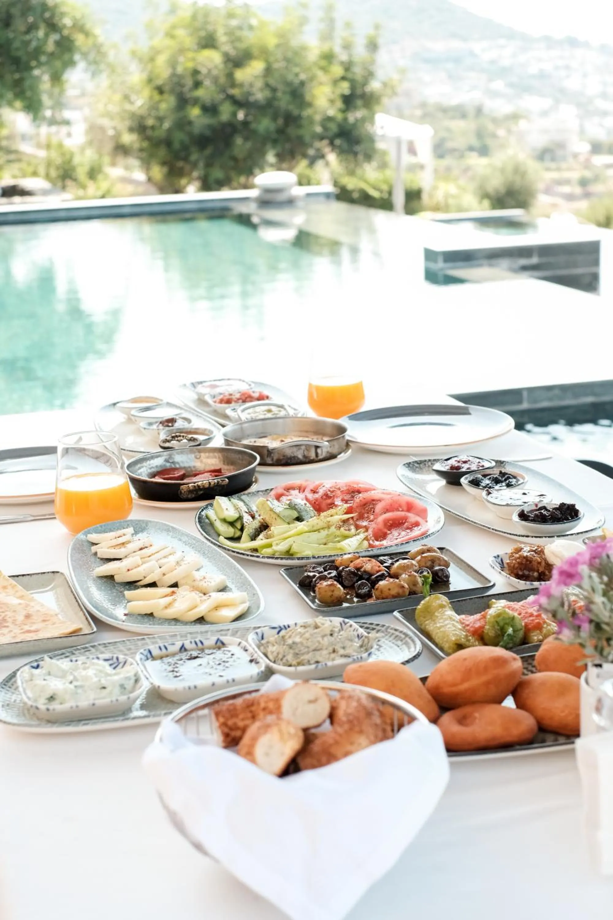 Breakfast in G Beyond Residences & Villas, Yalıkavak, Bodrum