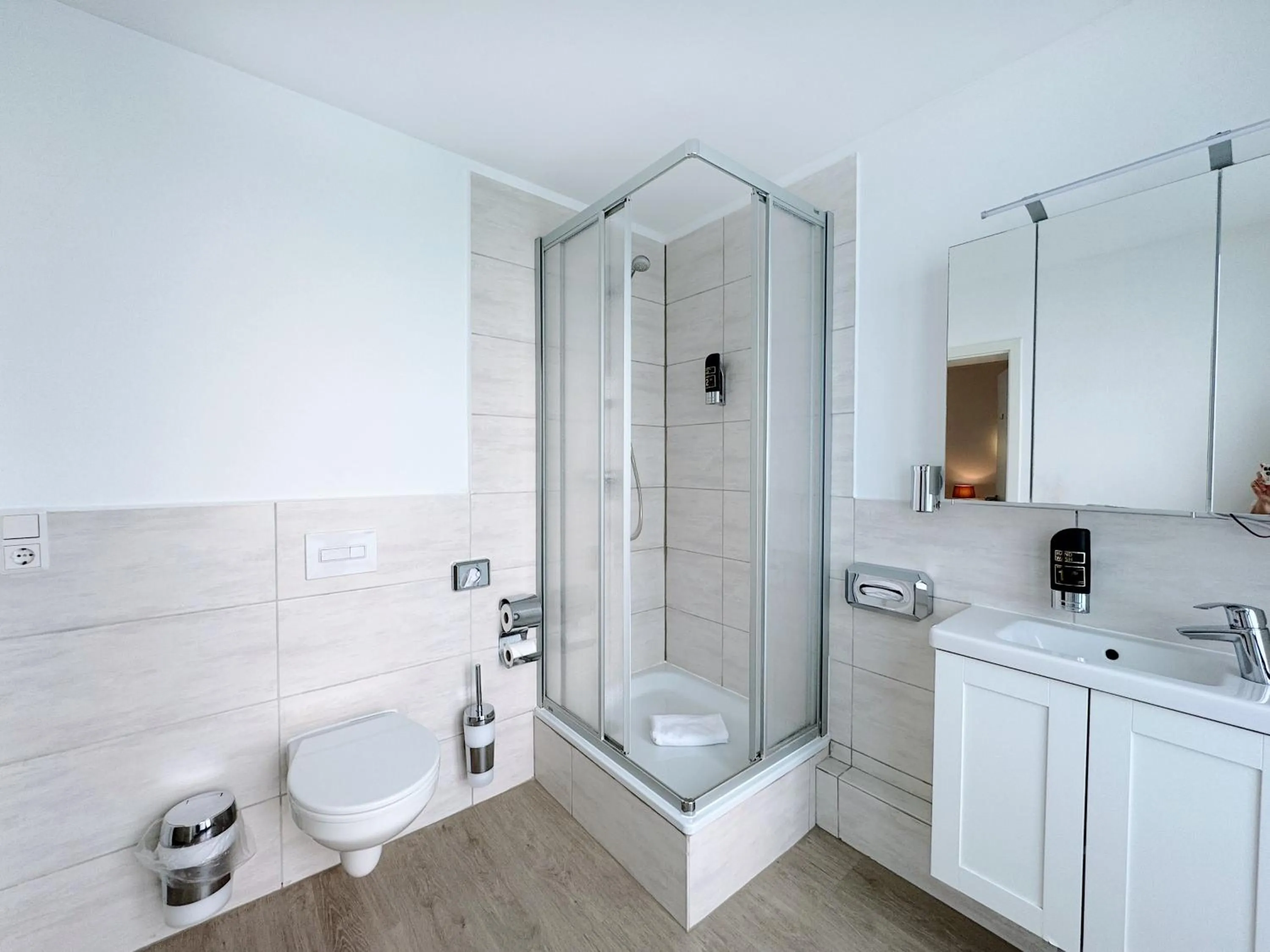 Shower in REGIOHOTEL Wittekind Burg