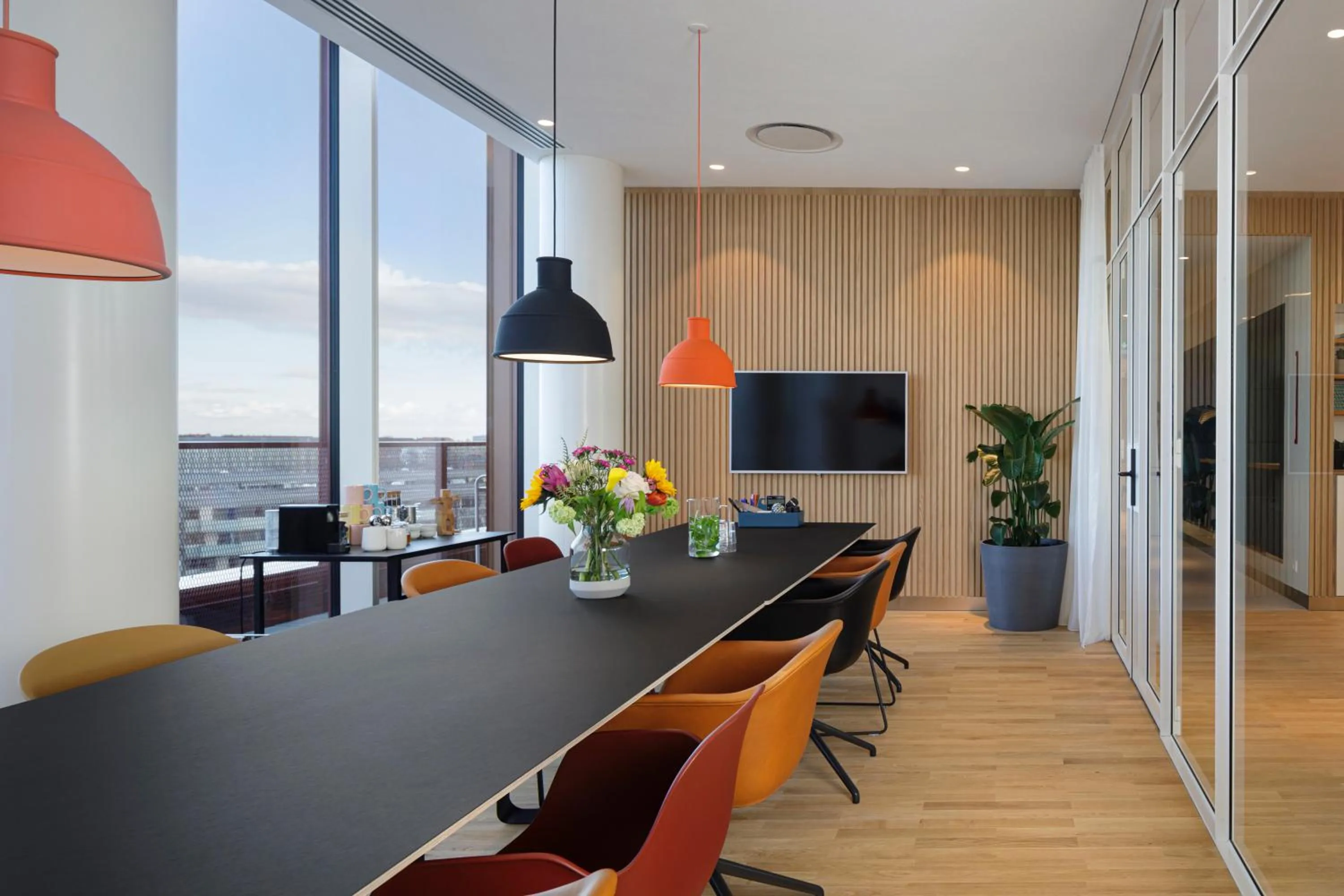 Meeting/conference room in Zoku Copenhagen