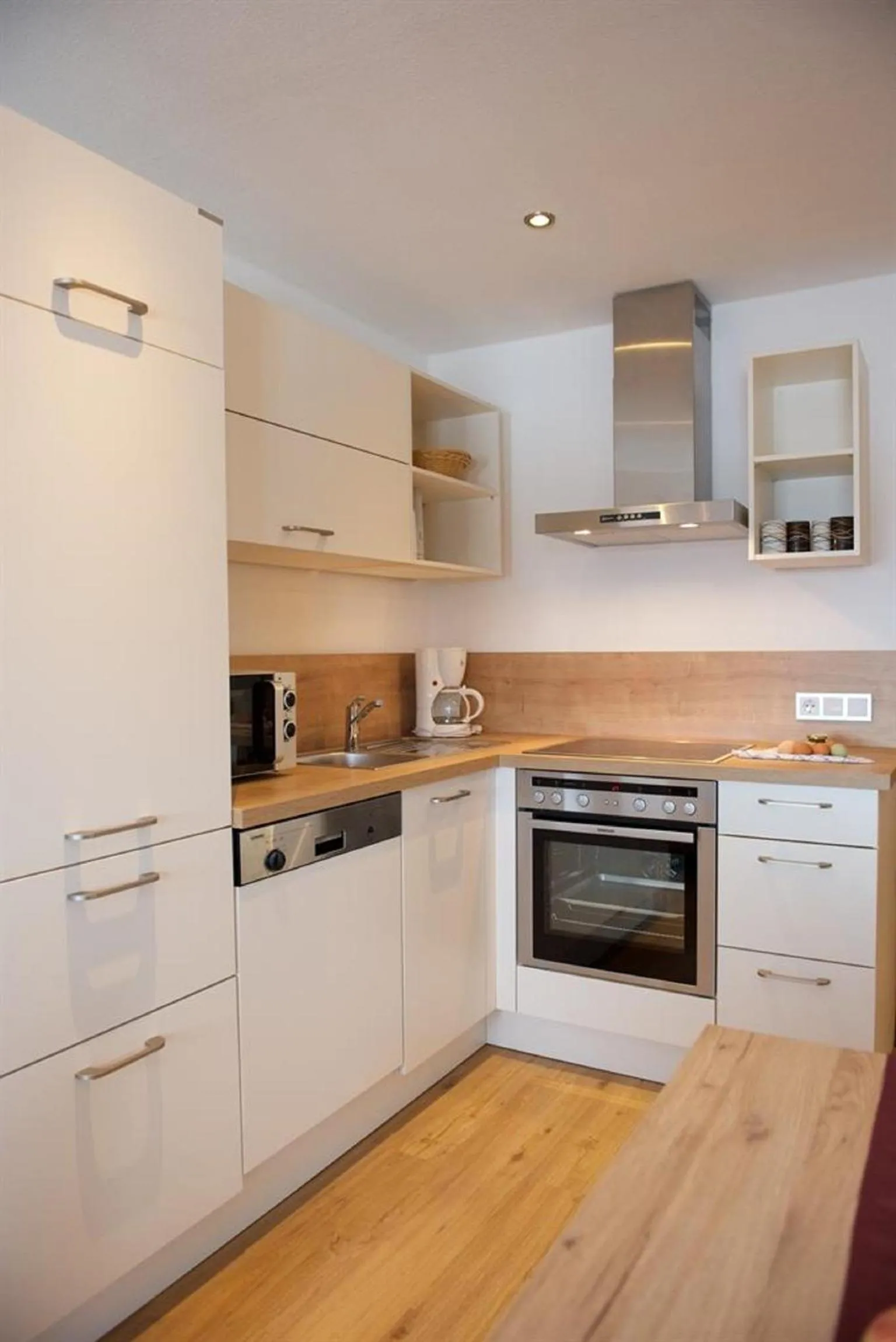 Kitchen or kitchenette in Ferienhof Uhlemayr