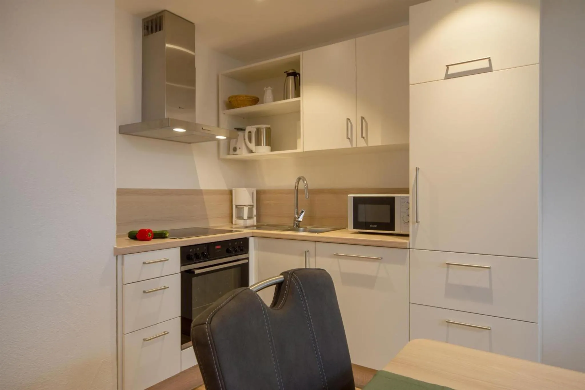 Kitchen or kitchenette in Ferienhof Uhlemayr