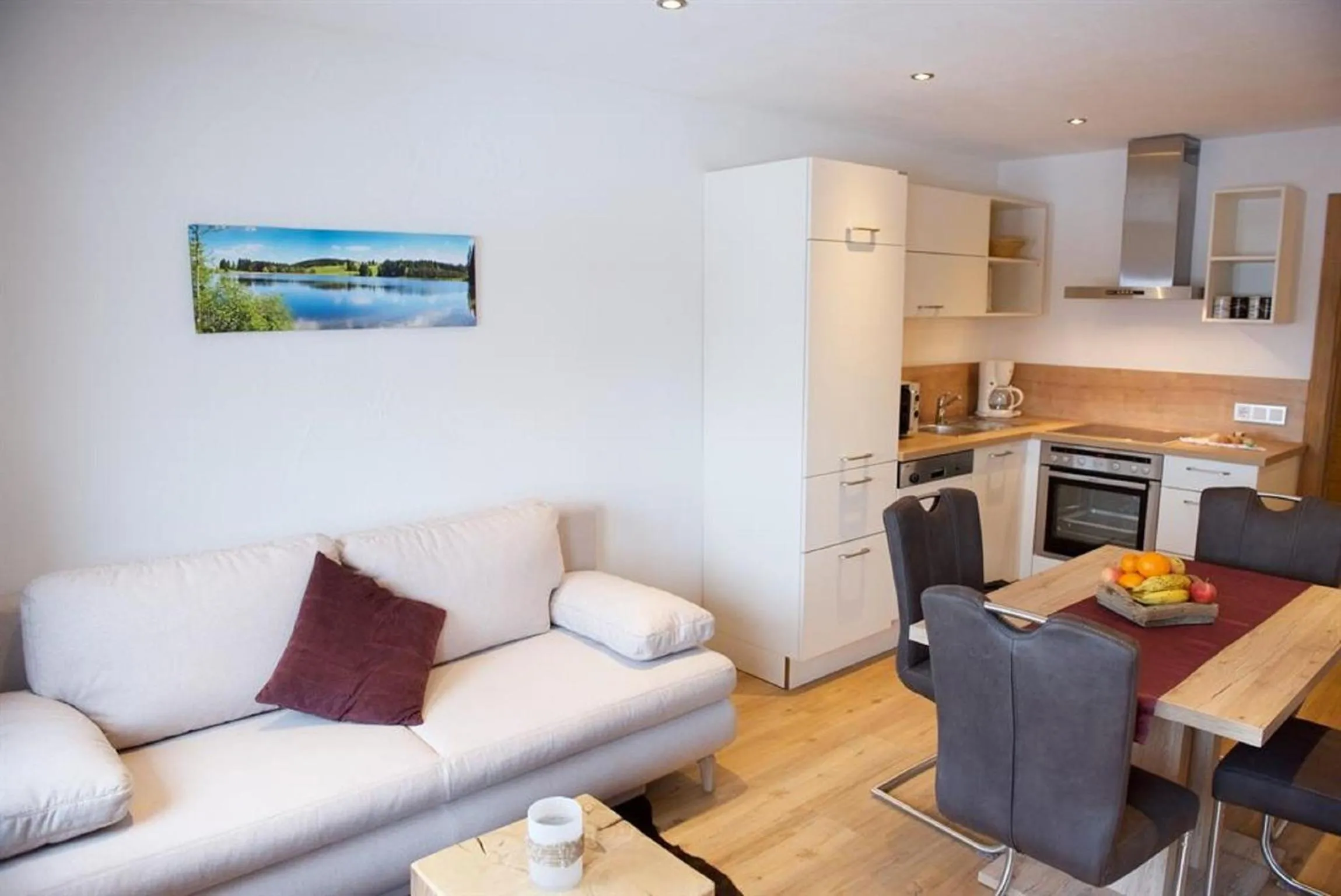 Kitchen or kitchenette in Ferienhof Uhlemayr