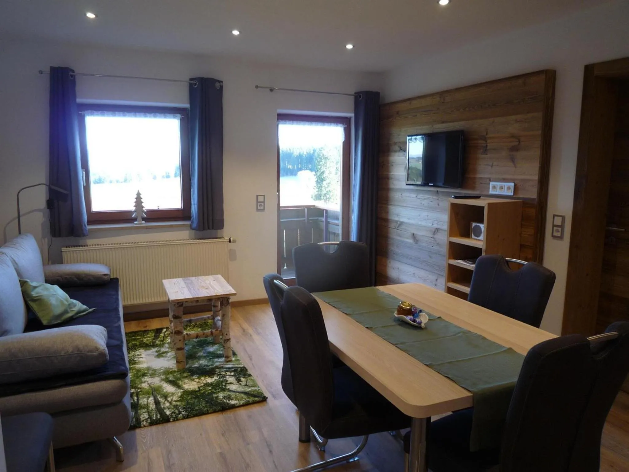 Living room in Ferienhof Uhlemayr
