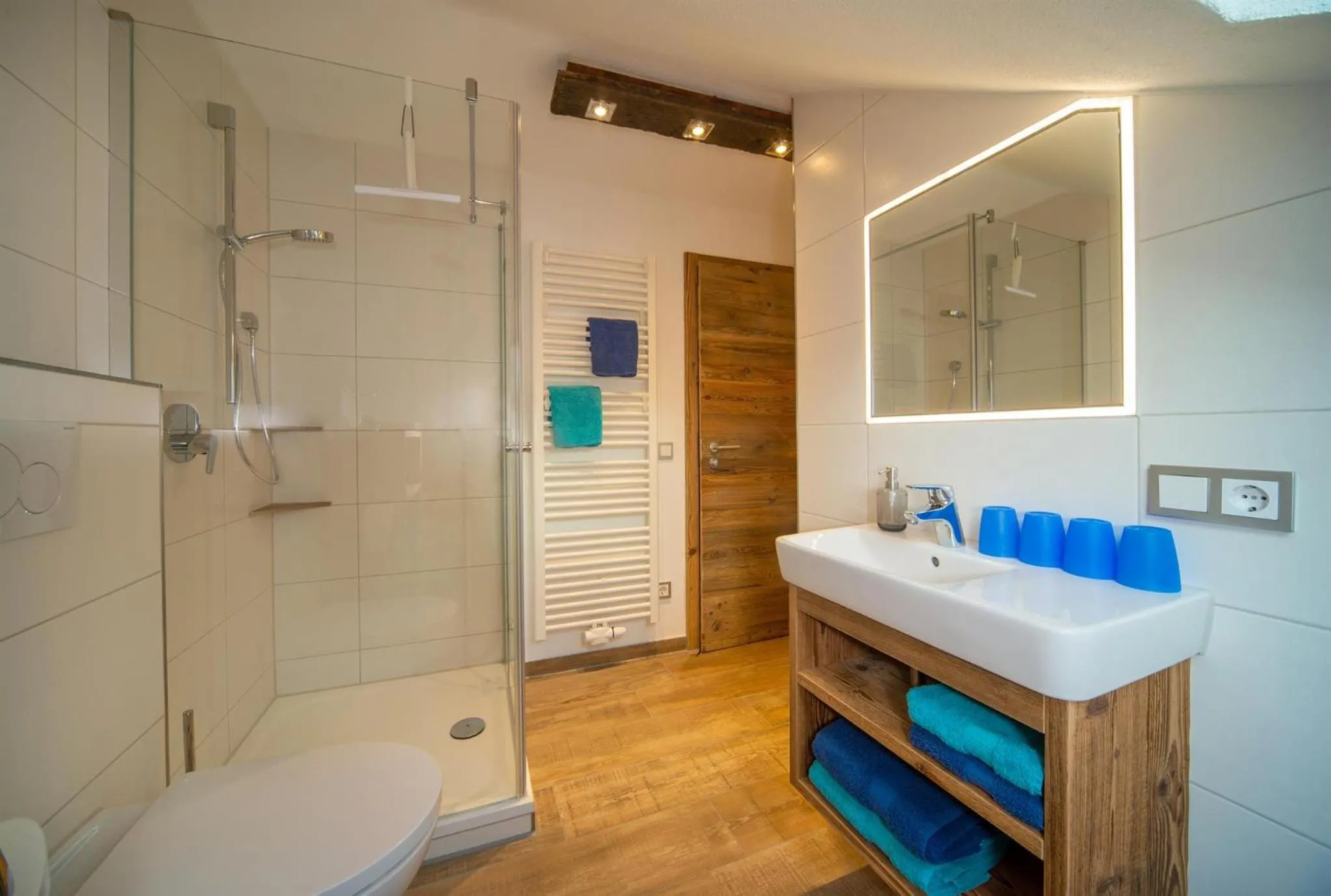 Bathroom in Ferienhof Uhlemayr